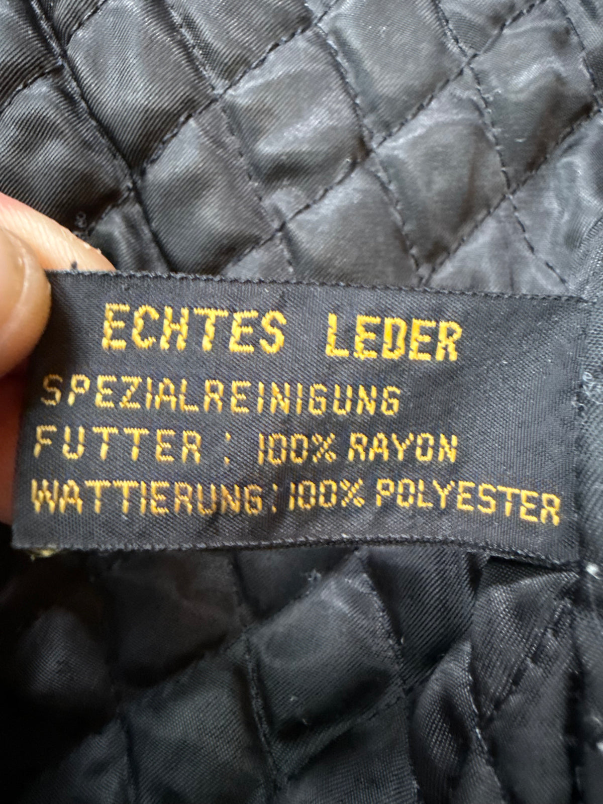 Vintage Lederjacke Echtleder Schwarz Übergangsjacke 80er 90er Oversize Gr 42 44