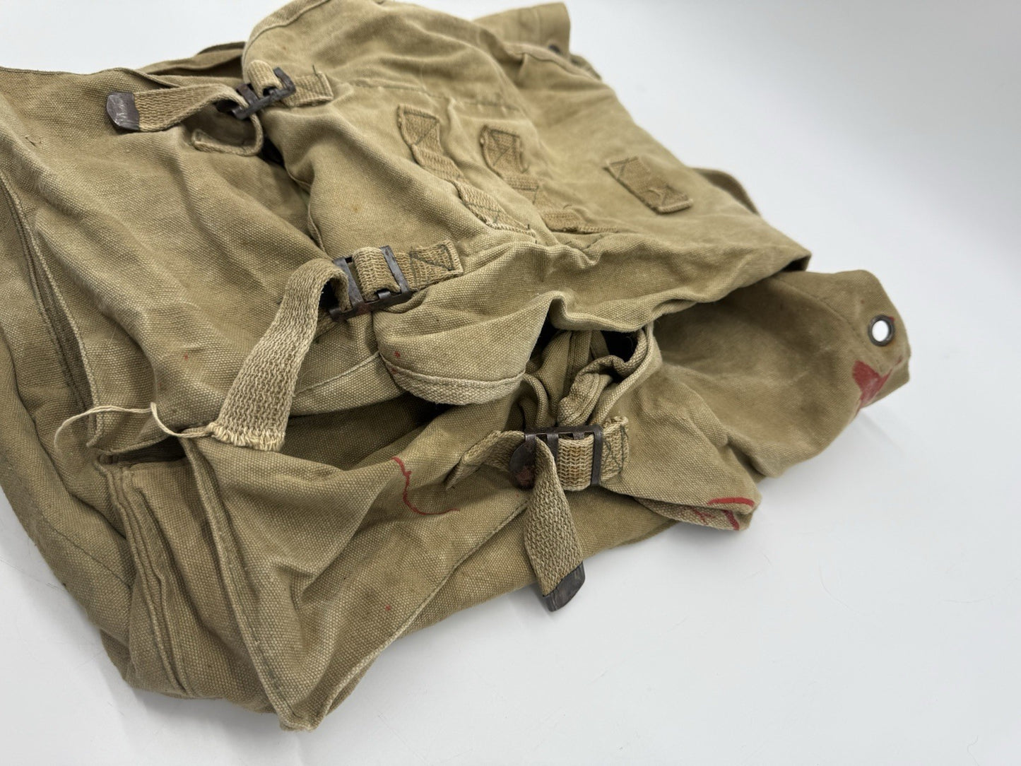 VINTAGE RUCKSACK, BUNDESWEHR NATO, MARSCHGEPÄCK BW OUTDOOR CAMPING
