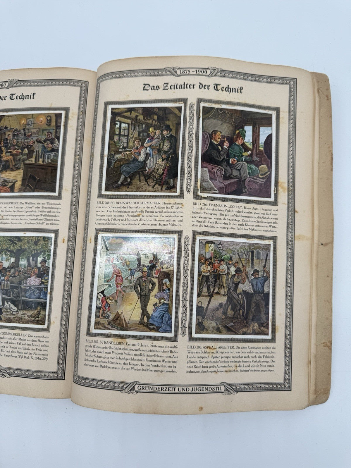 DEUTSCHE KULTURBILDER - DEUTSCHES LEBEN IN 5 JARHUNDERTEN 1936