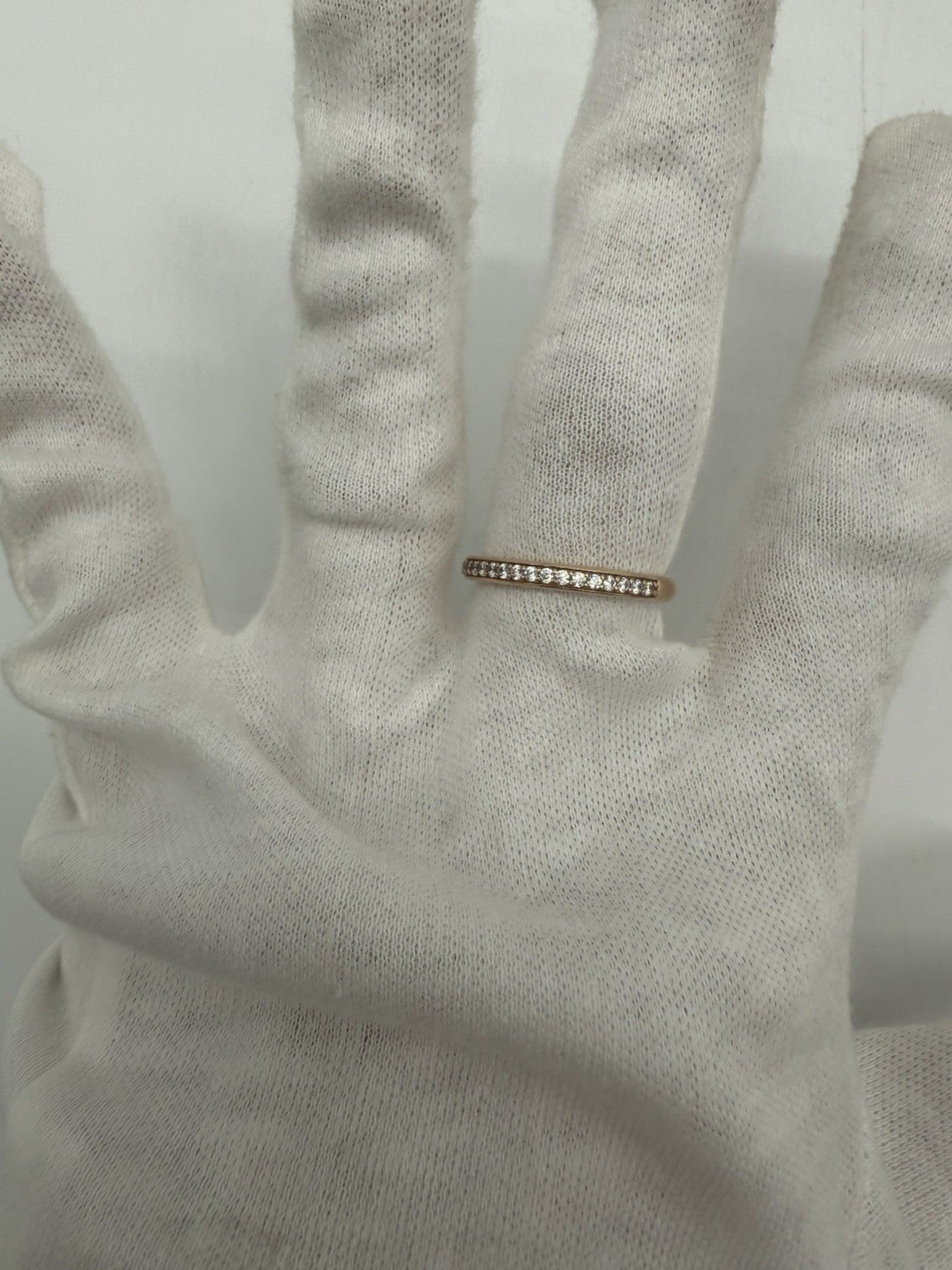 RING MIT ZIRKONIA, 925 SILBER RING ROTVERGOLDET GR.62