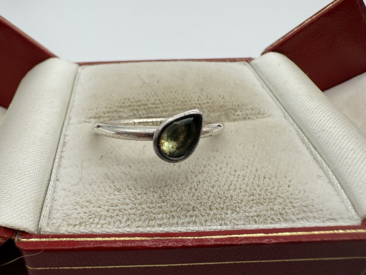 HANS HENRIK NYGAARD DÄNISCHER 925 STERLING SILBER RING. GRÖßE: 58