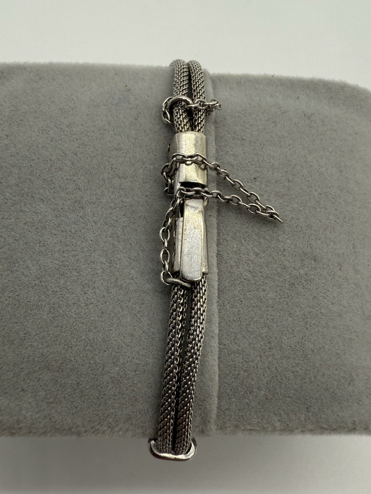 ANTIKE ART DÉCO DAMENARMBANDUHR WEIßGOLD MIT DIAMANTEN UM 1920 - LÄUFT