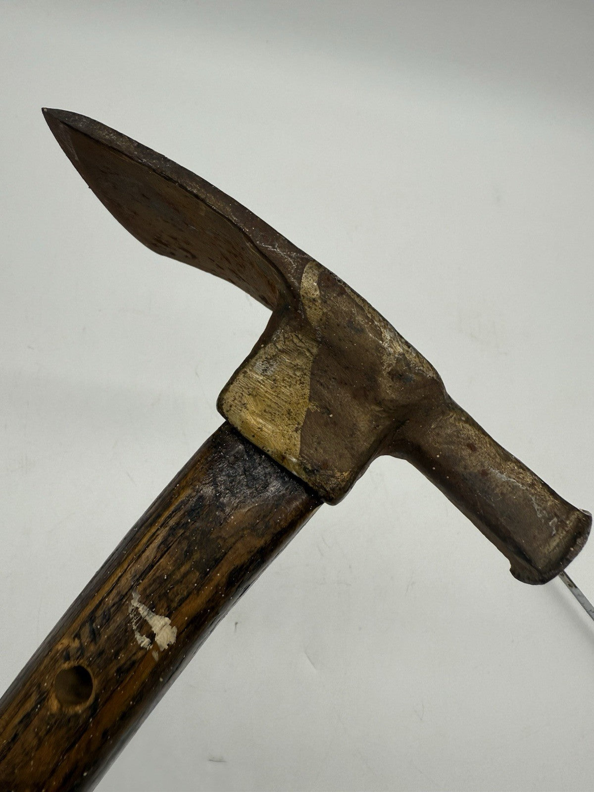 BERGMANNSPICKEL / GRUBENWEHR-SPITZHAMMER / SCHLAGHAKEN MIT SPITZE