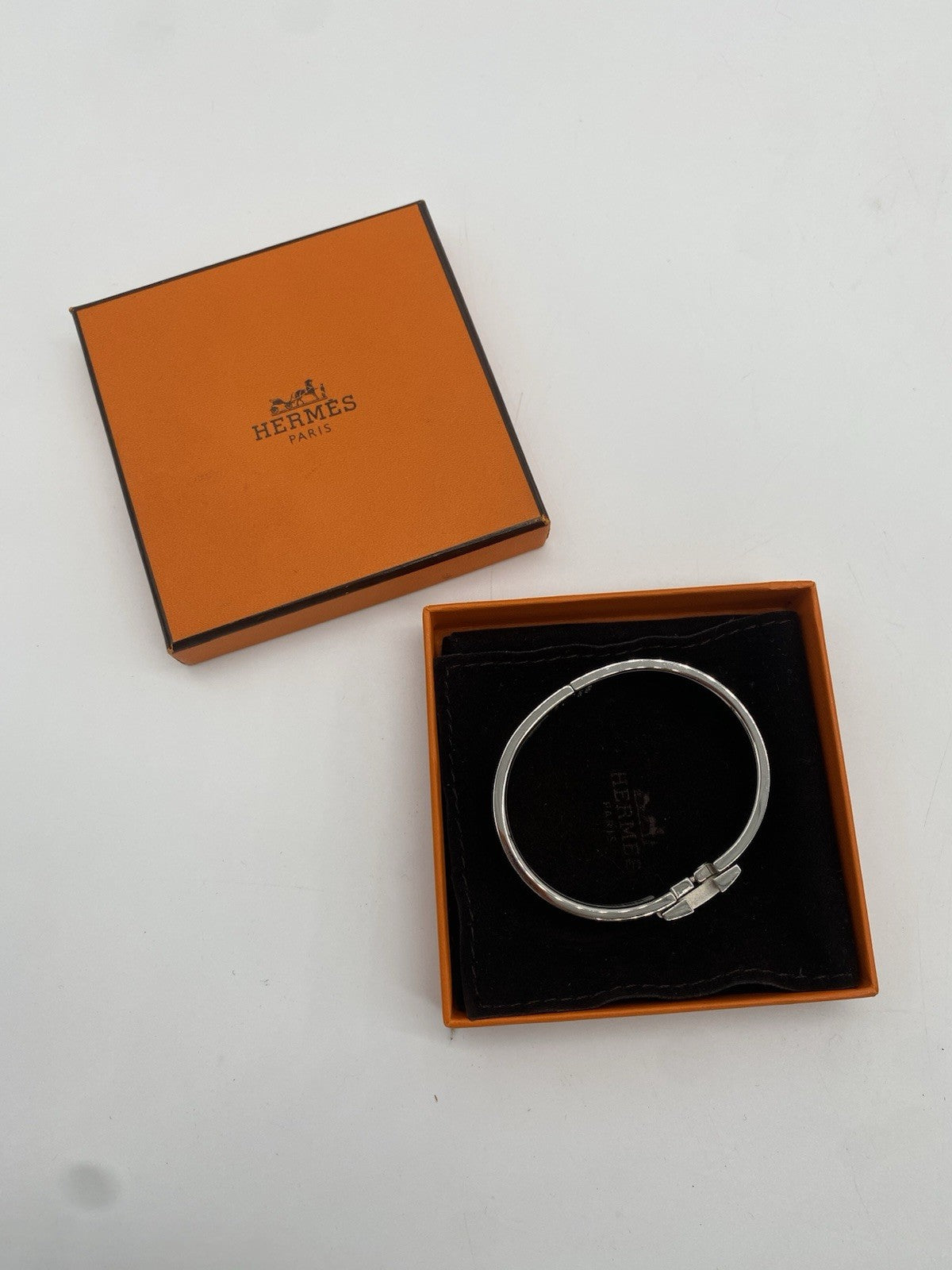 ORIGINAL HERMÈS ARMREIF CLIC H BLACK NOIR