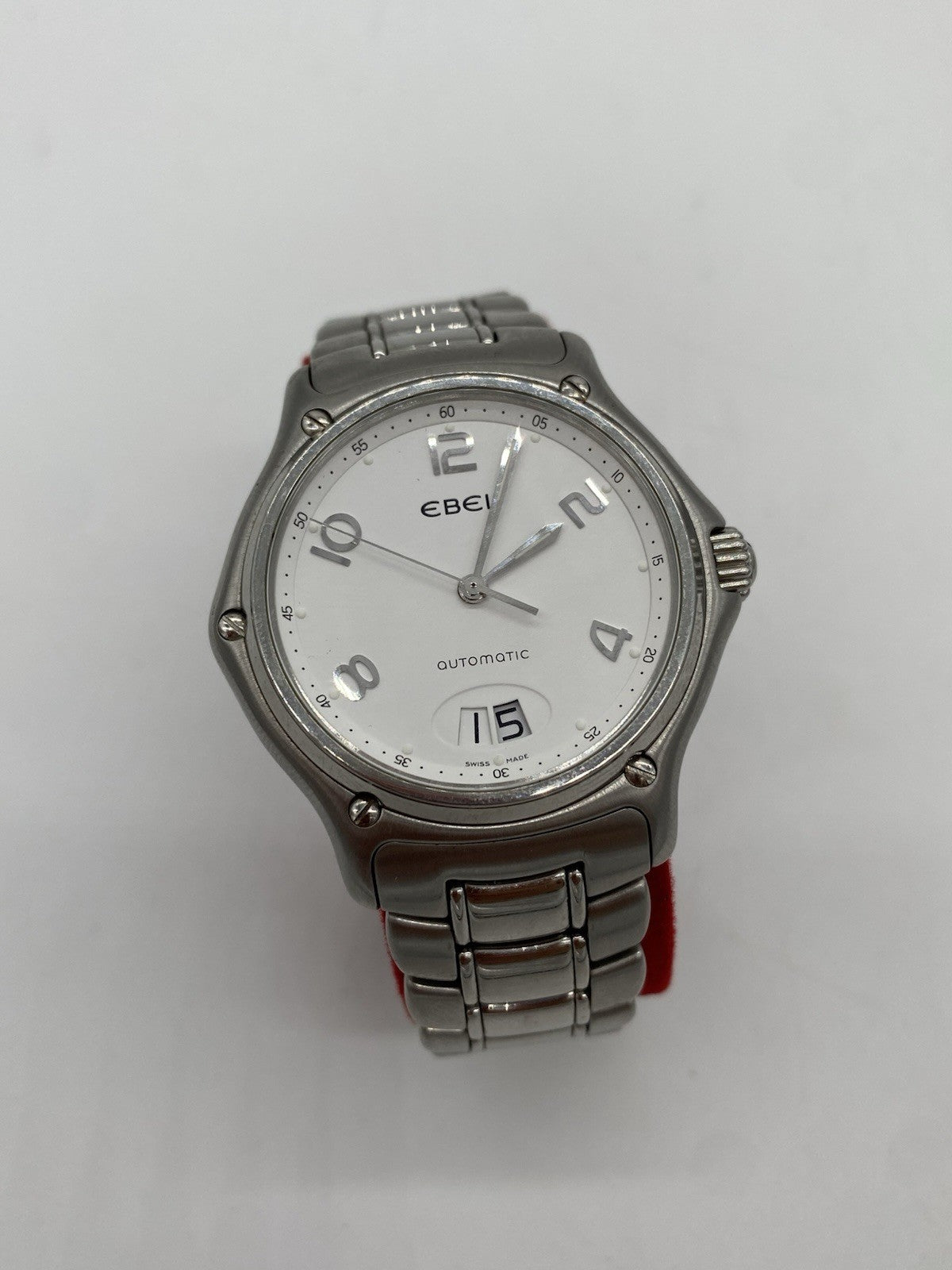 EBEL 1911 AUTOMATIK HERRENUHR MIT GROPDATUM ELEGANT