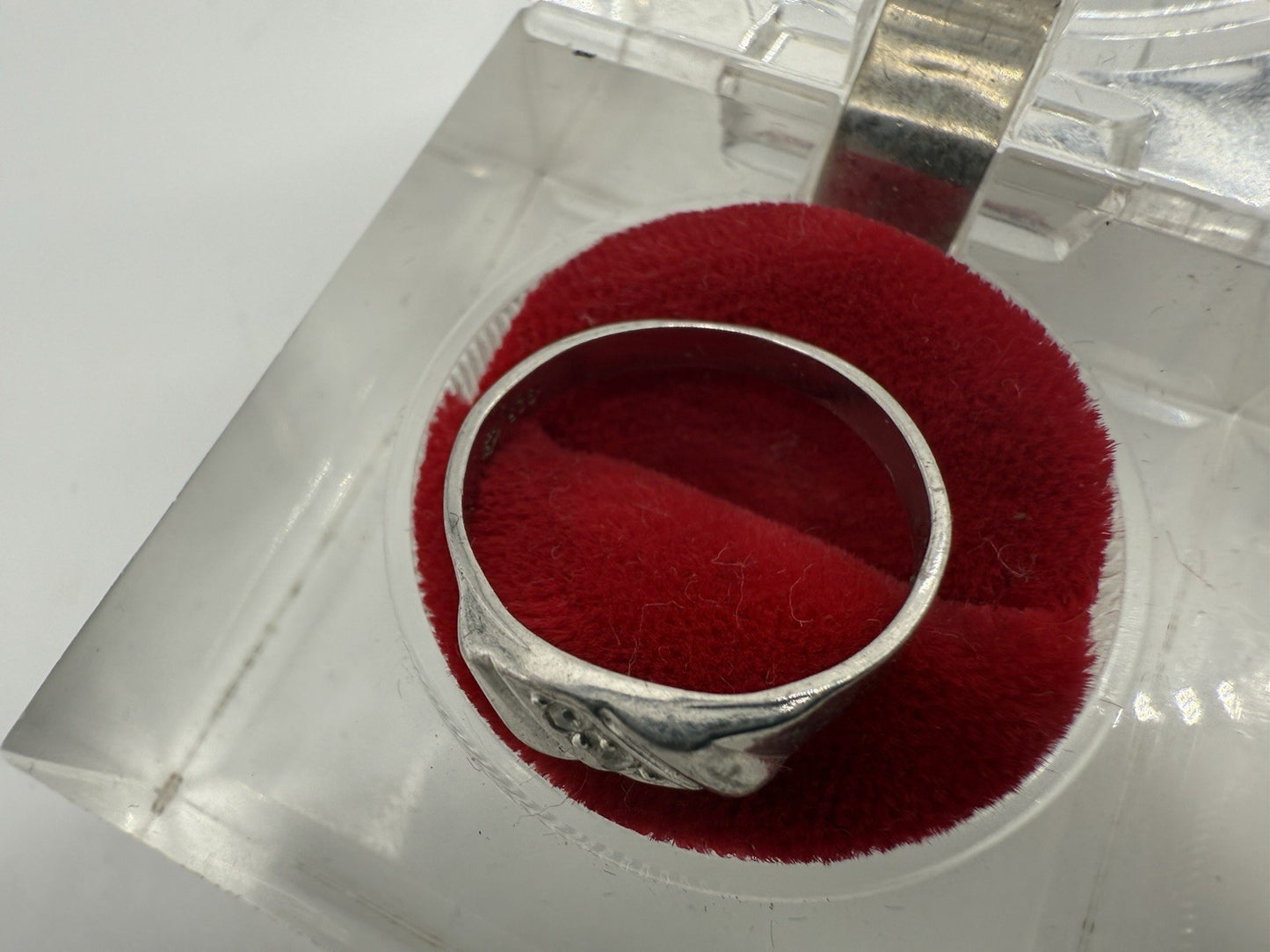EDLER RING SILBERRING 925 SILBER MIT ZIRKONIA GR.54