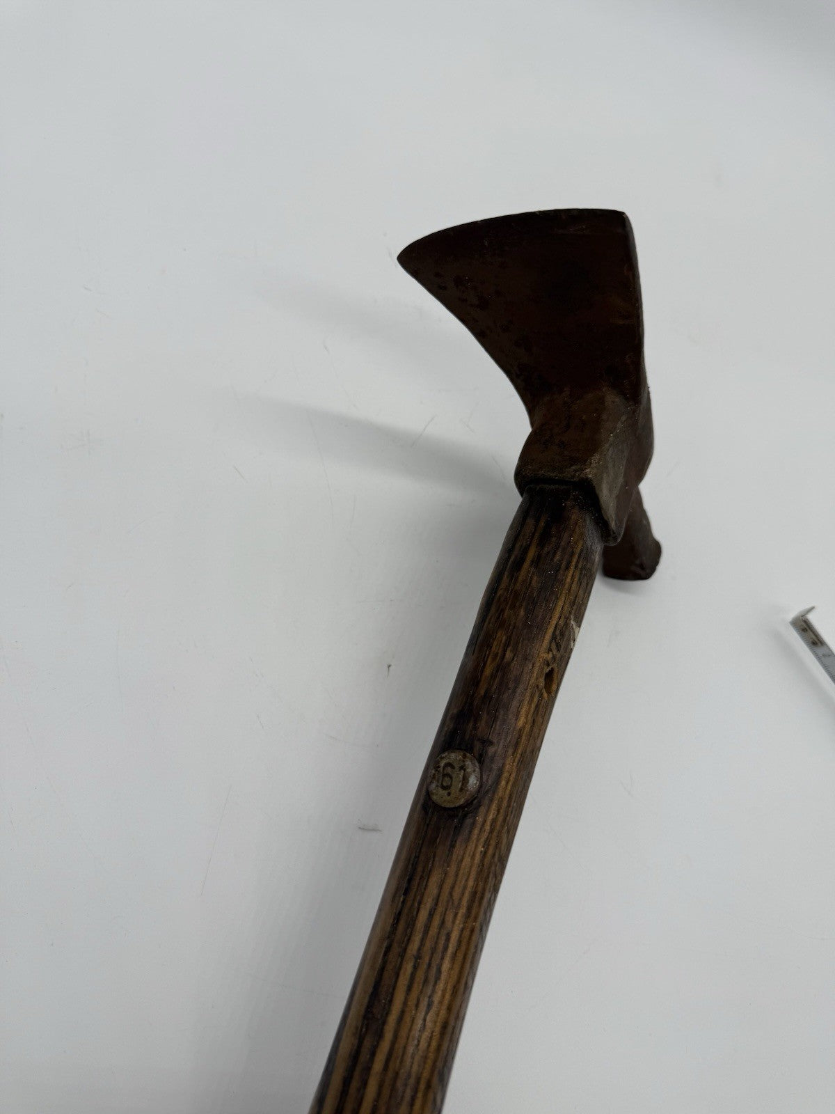 BERGMANNSPICKEL / GRUBENWEHR-SPITZHAMMER / SCHLAGHAKEN MIT SPITZE