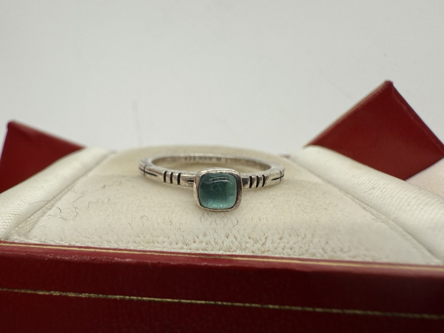 HANS HENRIK NYGAARD DÄNISCHER 925 STERLING SILBER RING. GRÖßE: 56