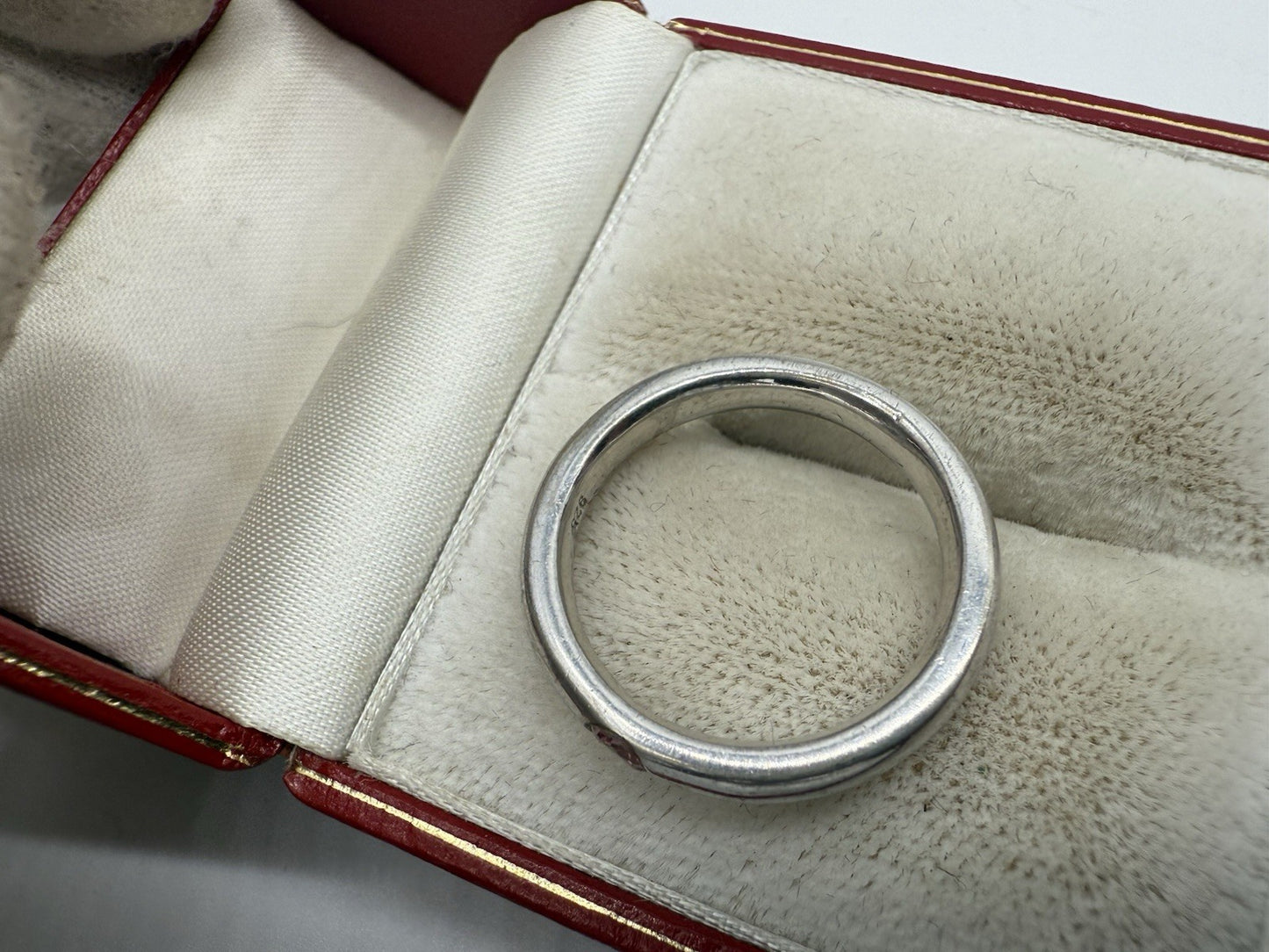 SCHÖNER 925 STERLING SILBER RING MIT ROSA STEIN GR.57