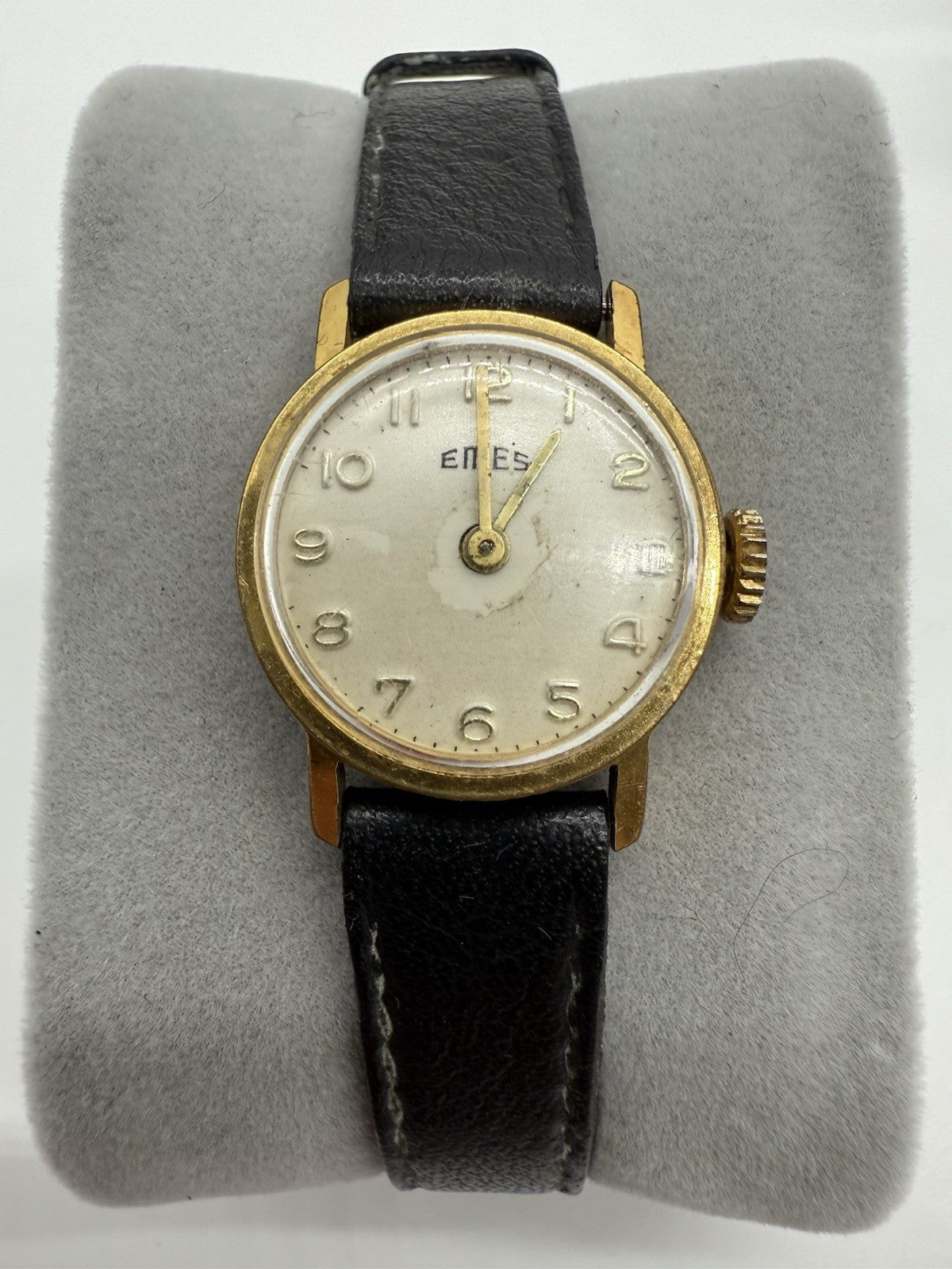VINTAGE EMES HANDAUFZUG ARMBANDUHR