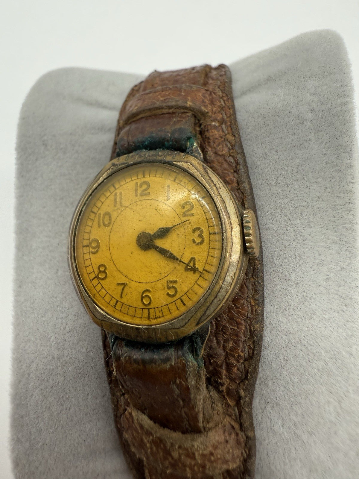 VINTAGE GOLD-PLATED DAMENUHR ARMBANDUHR GERMANY