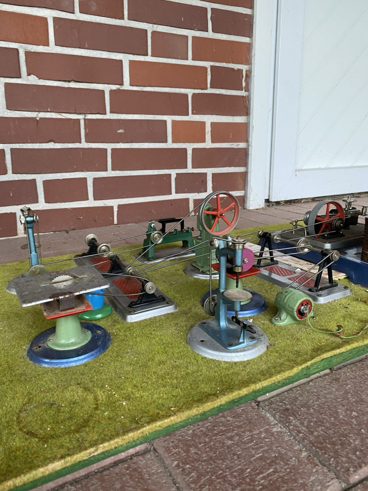 VINTAGE DAMPFMASCHINE WILESCO MIT VIEL ZUBEHÖR