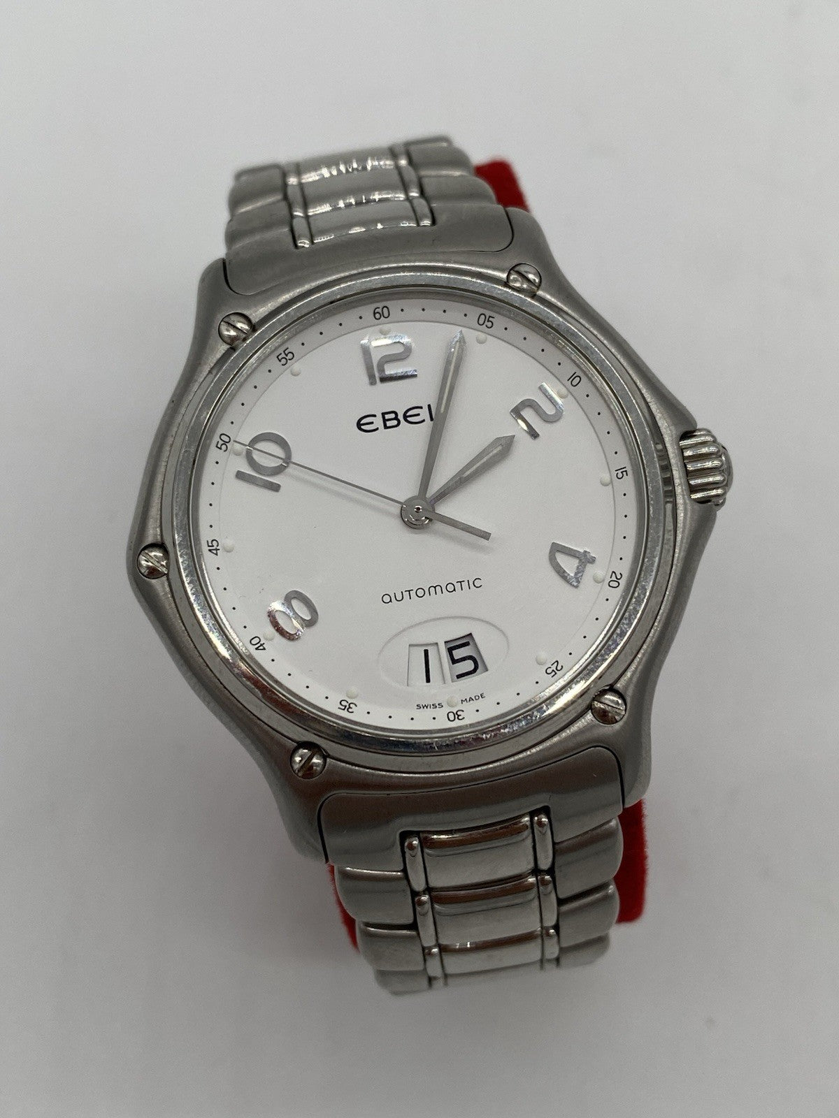 EBEL 1911 AUTOMATIK HERRENUHR MIT GROPDATUM ELEGANT