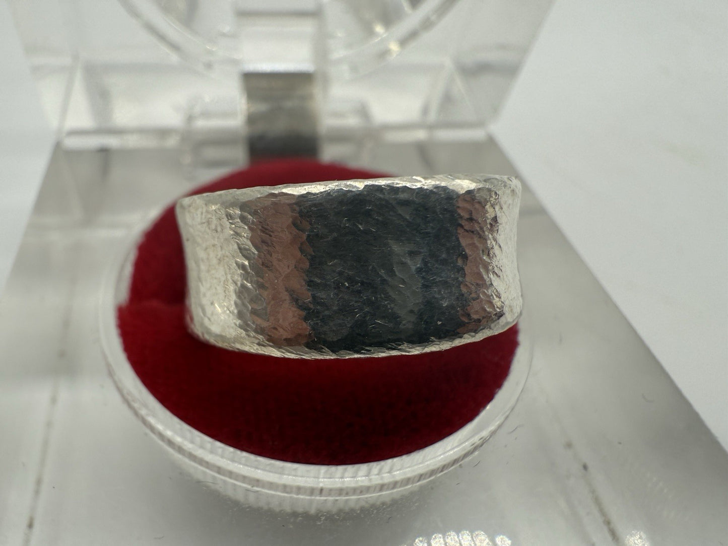 VINTAGE ESPRIT RING 925 SILBER ZEITLOSER RING YOU + ME KOLLEKTION GR.56