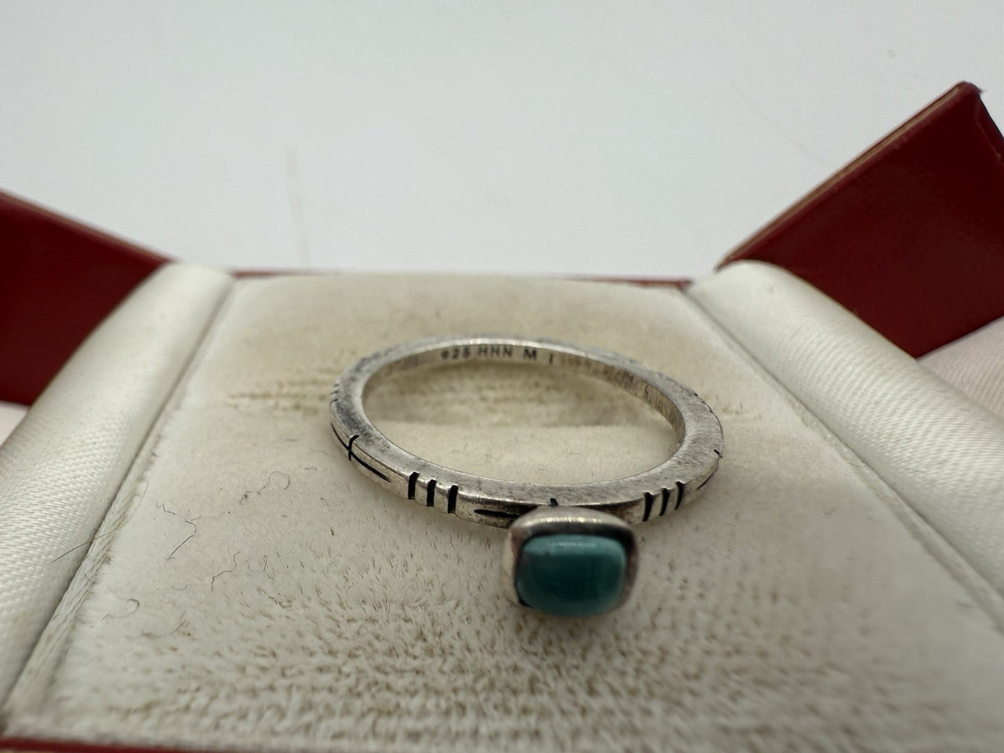 HANS HENRIK NYGAARD DÄNISCHER 925 STERLING SILBER RING. GRÖßE: 56