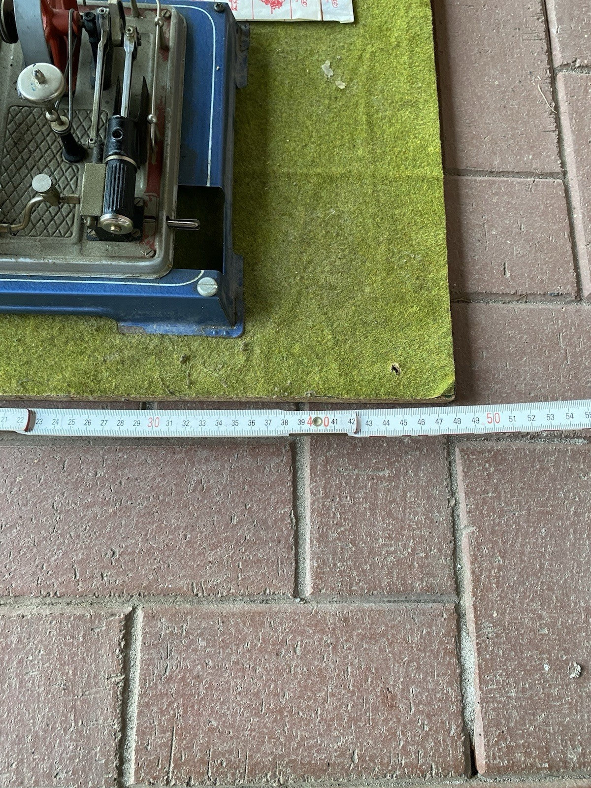 VINTAGE DAMPFMASCHINE WILESCO MIT VIEL ZUBEHÖR