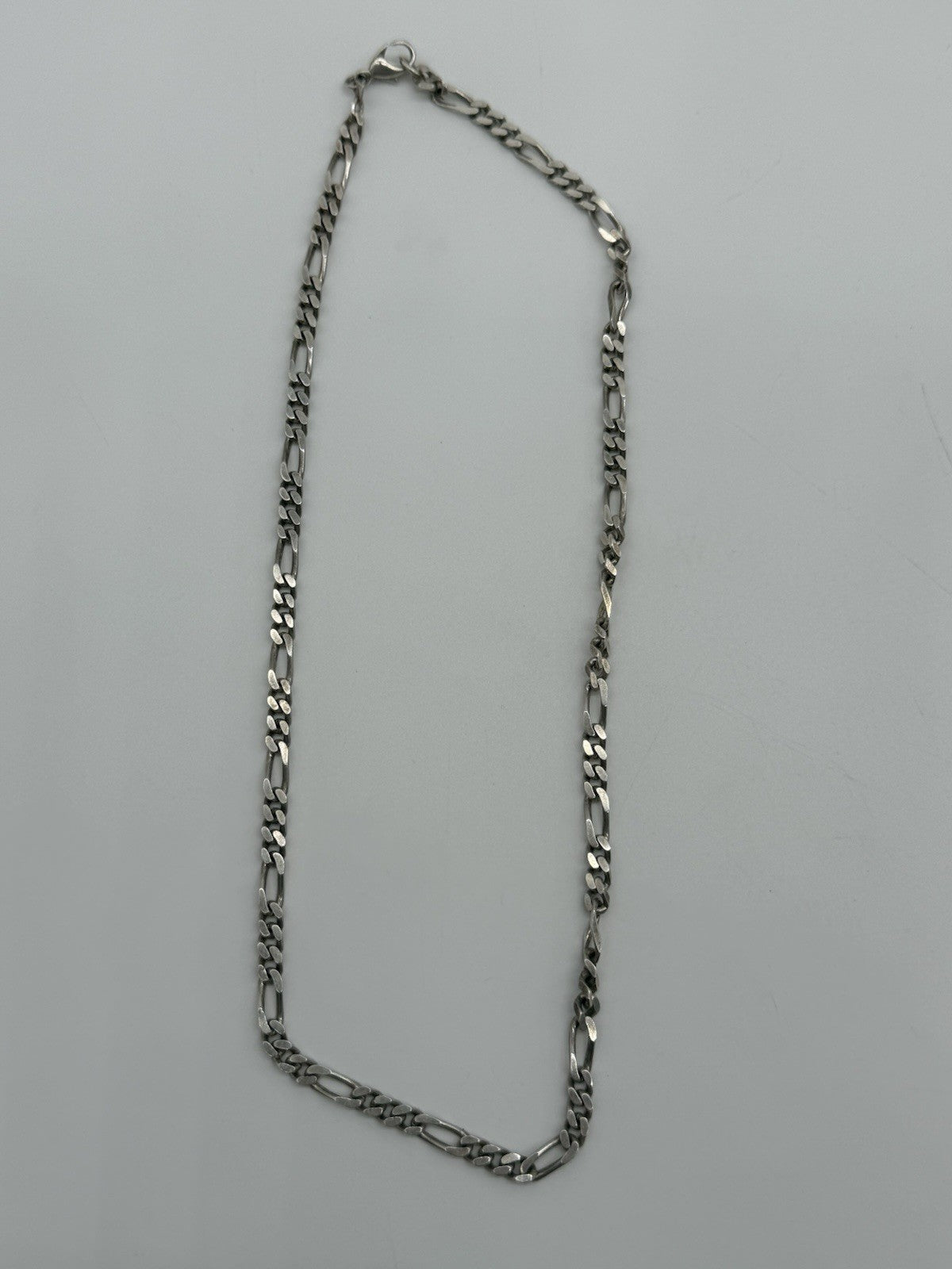 VINTAGE 925 SILBER FIGARO KETTE 27g 52cm