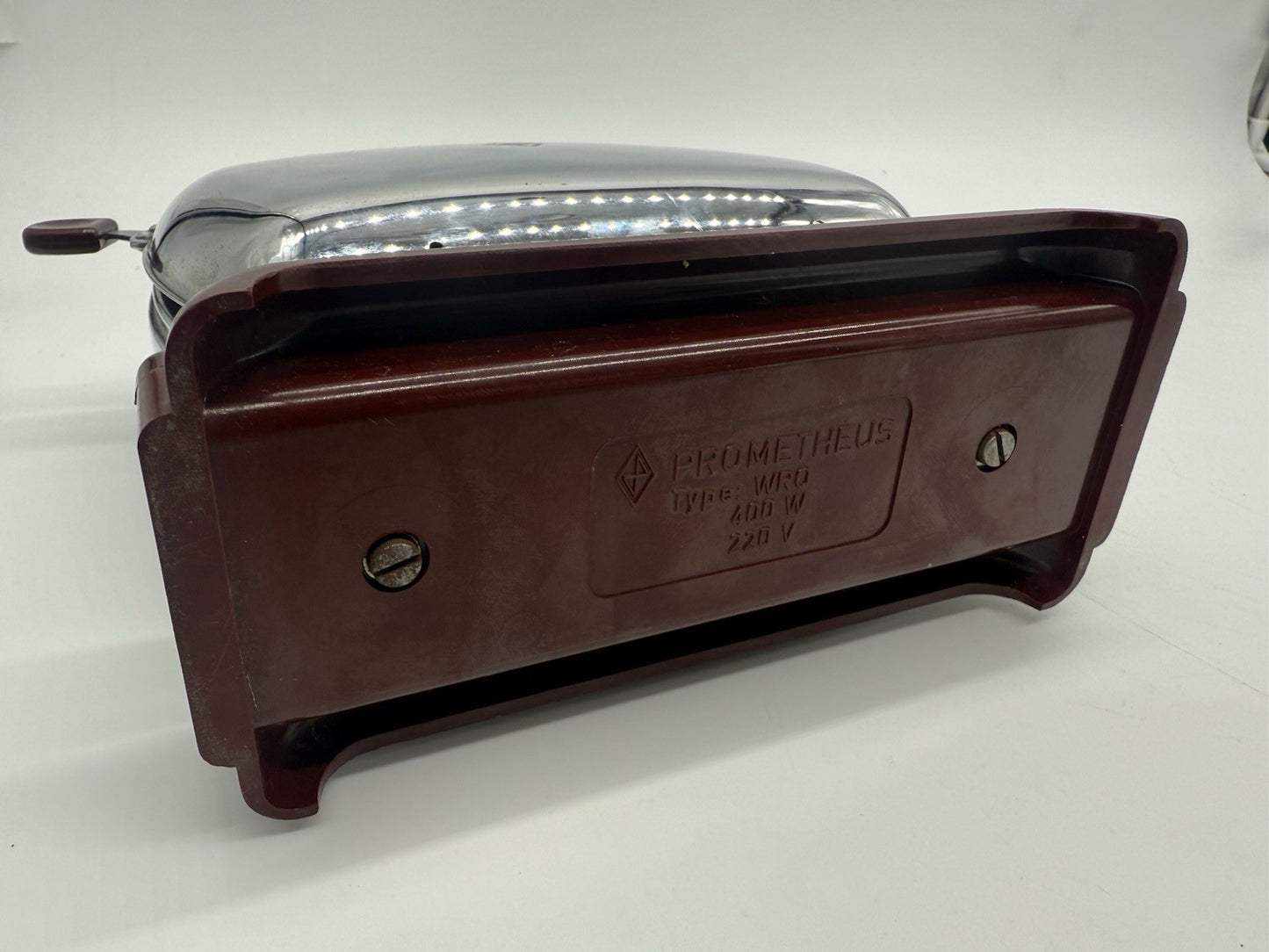ALTER TOASTER EDELSTAHL 50er JAHRE PROMETHEUS