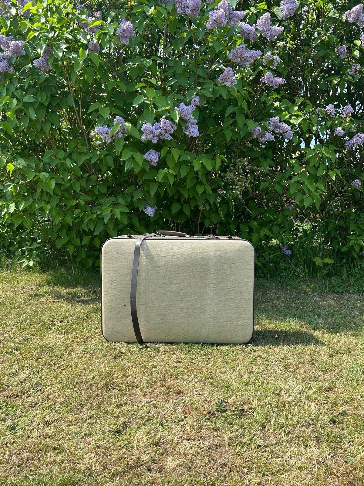 VINTAGE REISEKOFFER 50er JAHRE HARDCASE TASCHE OLDTIMER