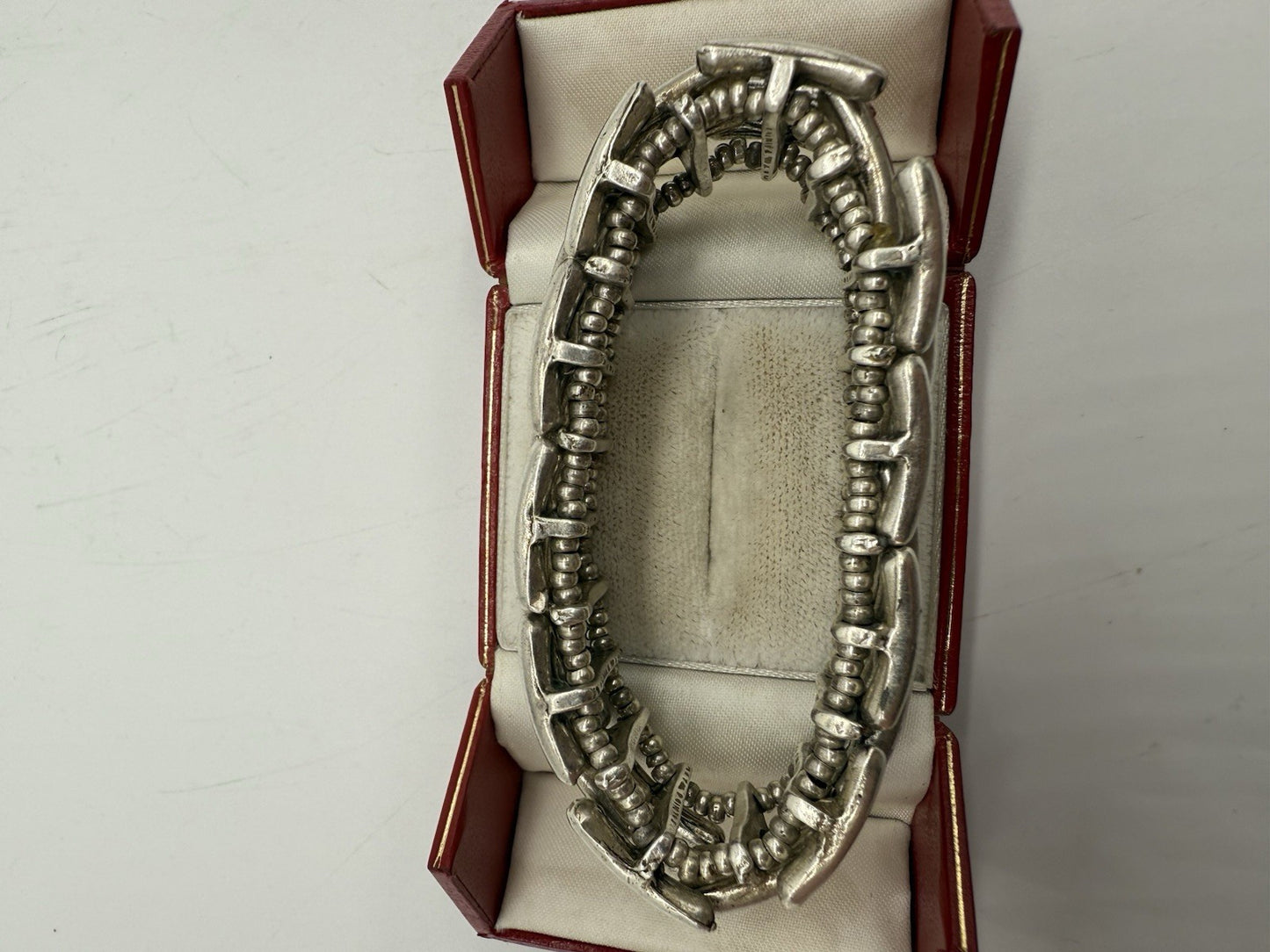 SCHICKES BREITES VINTAGE DESIGNER ARMBAND BEWEGLICH