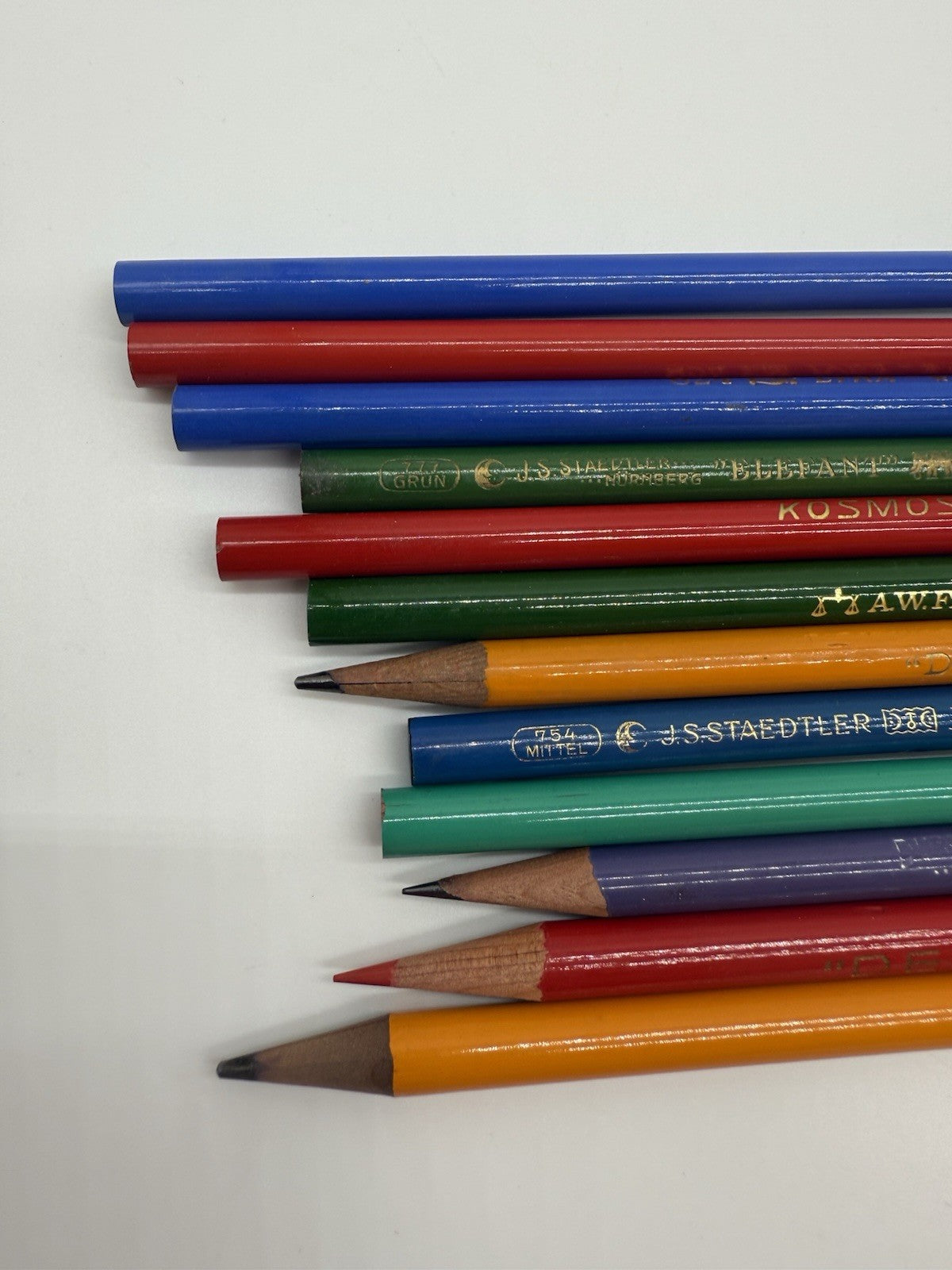 VINTAGE A.W FABER CASTELL 9100 FEINSTE UND BESTE KOPIERSTIFTE TOP ZUSTAND