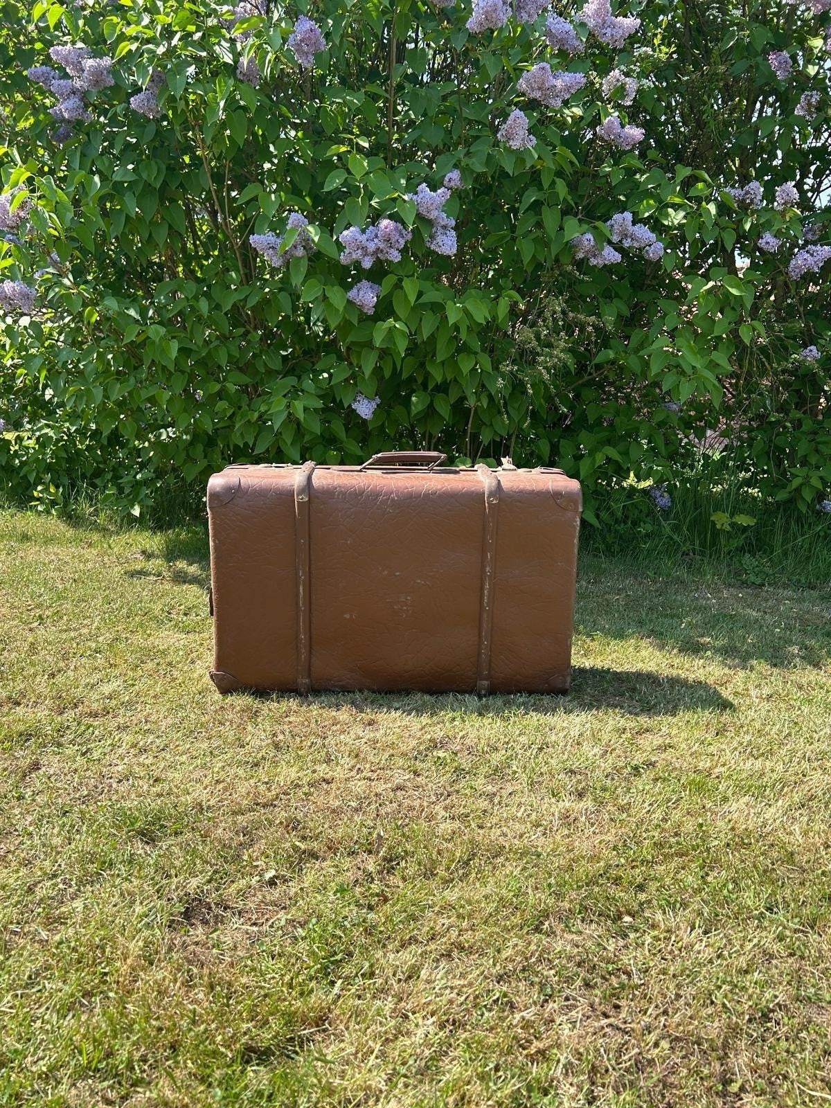 VINTAGE REISEKOFFER 50er JAHRE HARDCASE TASCHE OLDTIMER