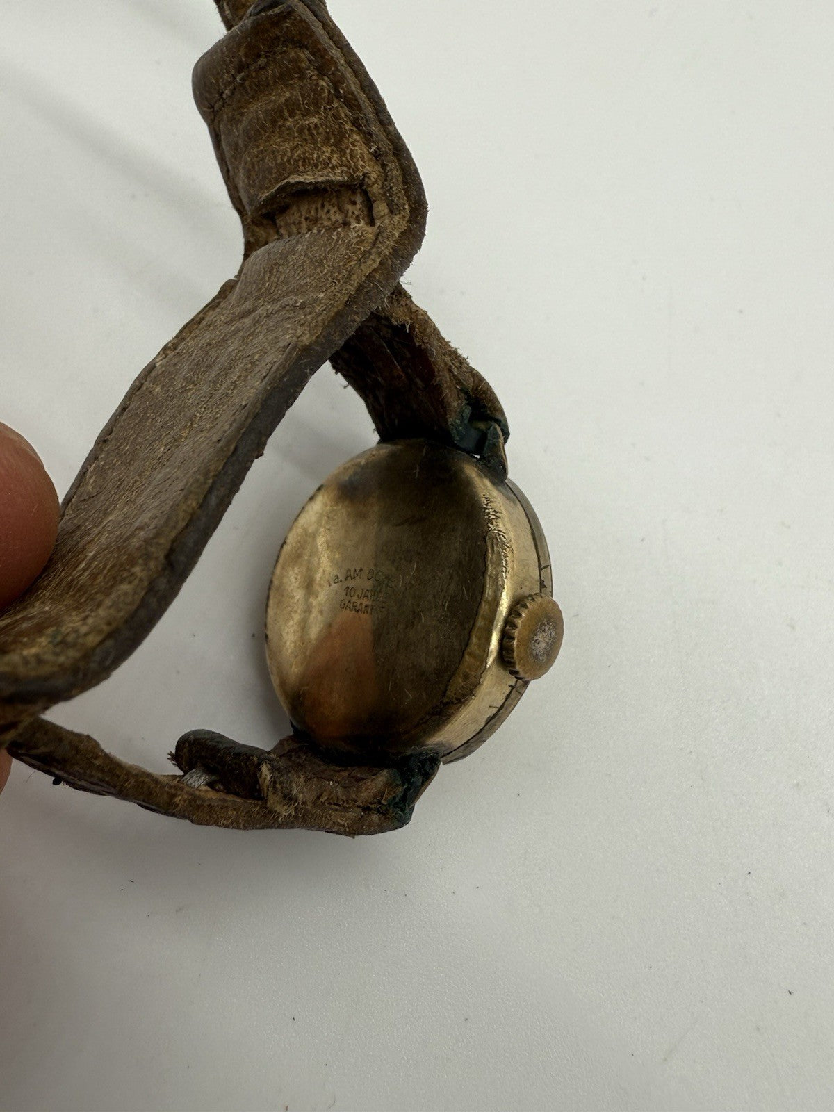 VINTAGE GOLD-PLATED DAMENUHR ARMBANDUHR GERMANY