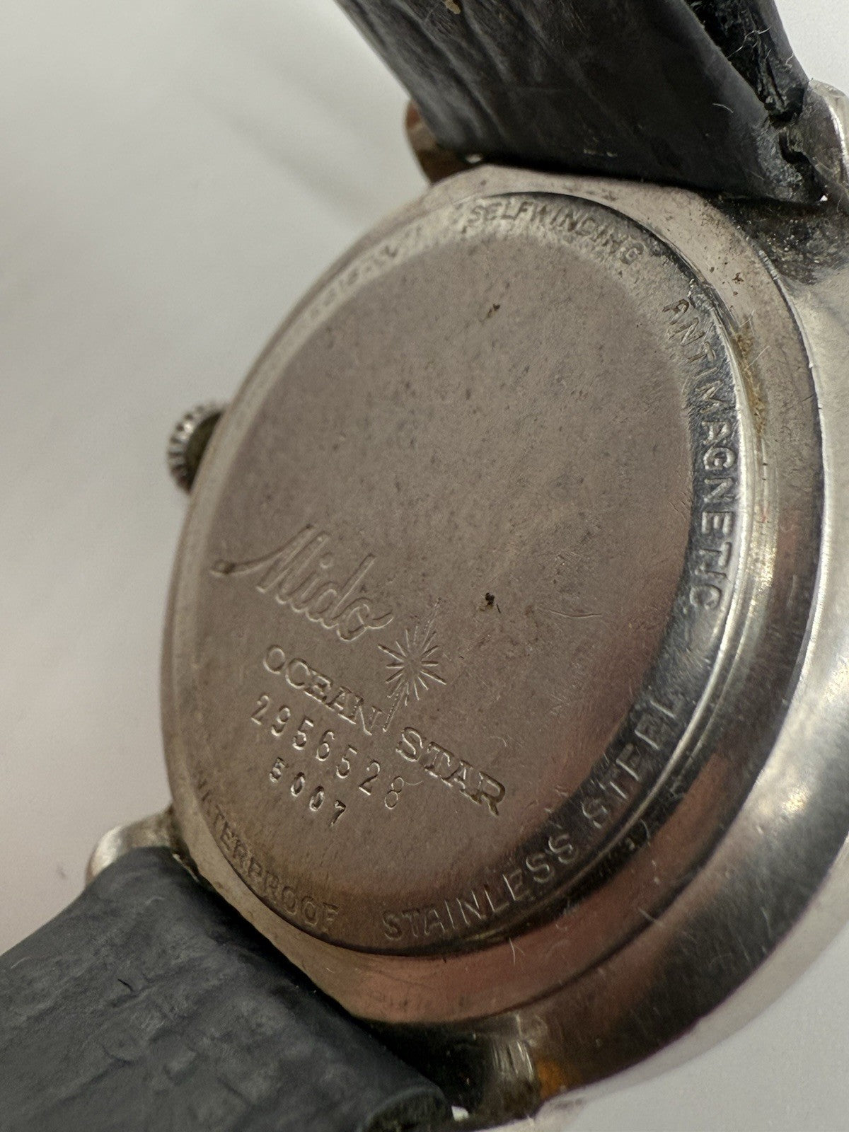 MIDO OCEAN STAR POWERWIND HERREN UHR VINTAGE ARMBANDUHR 5007