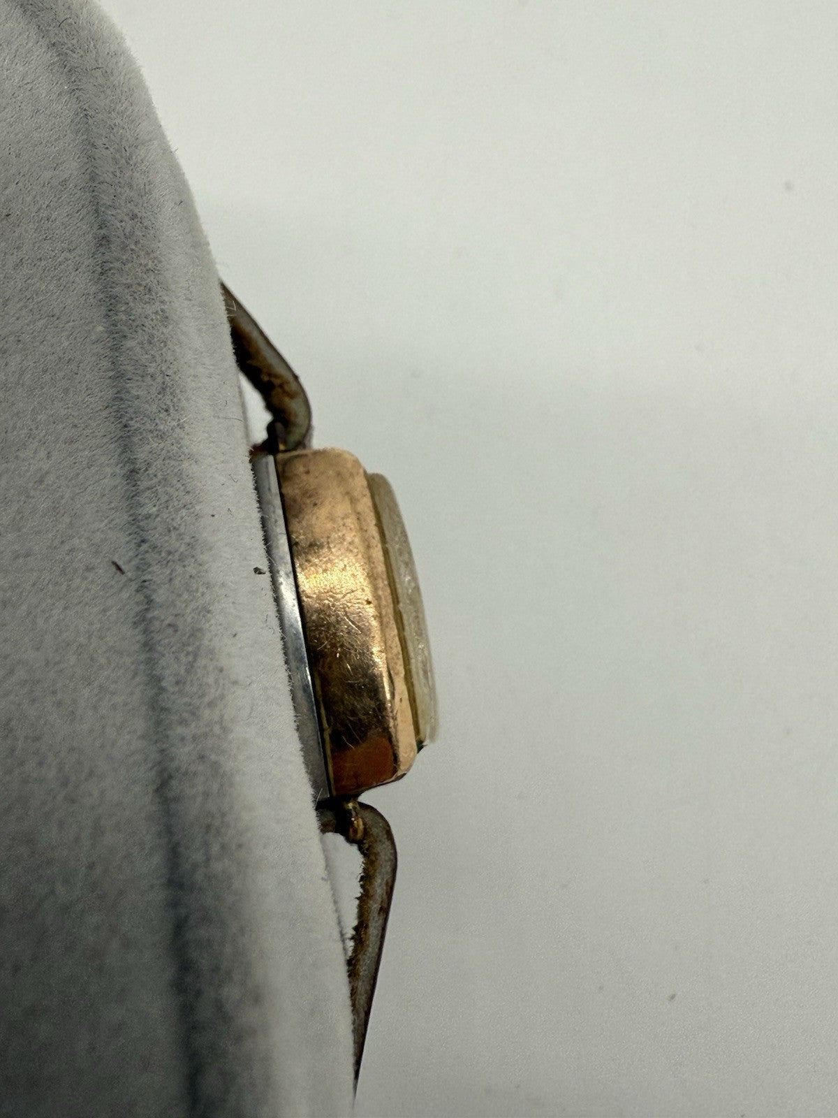 VINTAGE GLASHÜTTE 17 RUBIS DAMEN ARMBANDUHR HANDAUFZUG LÄUFT
