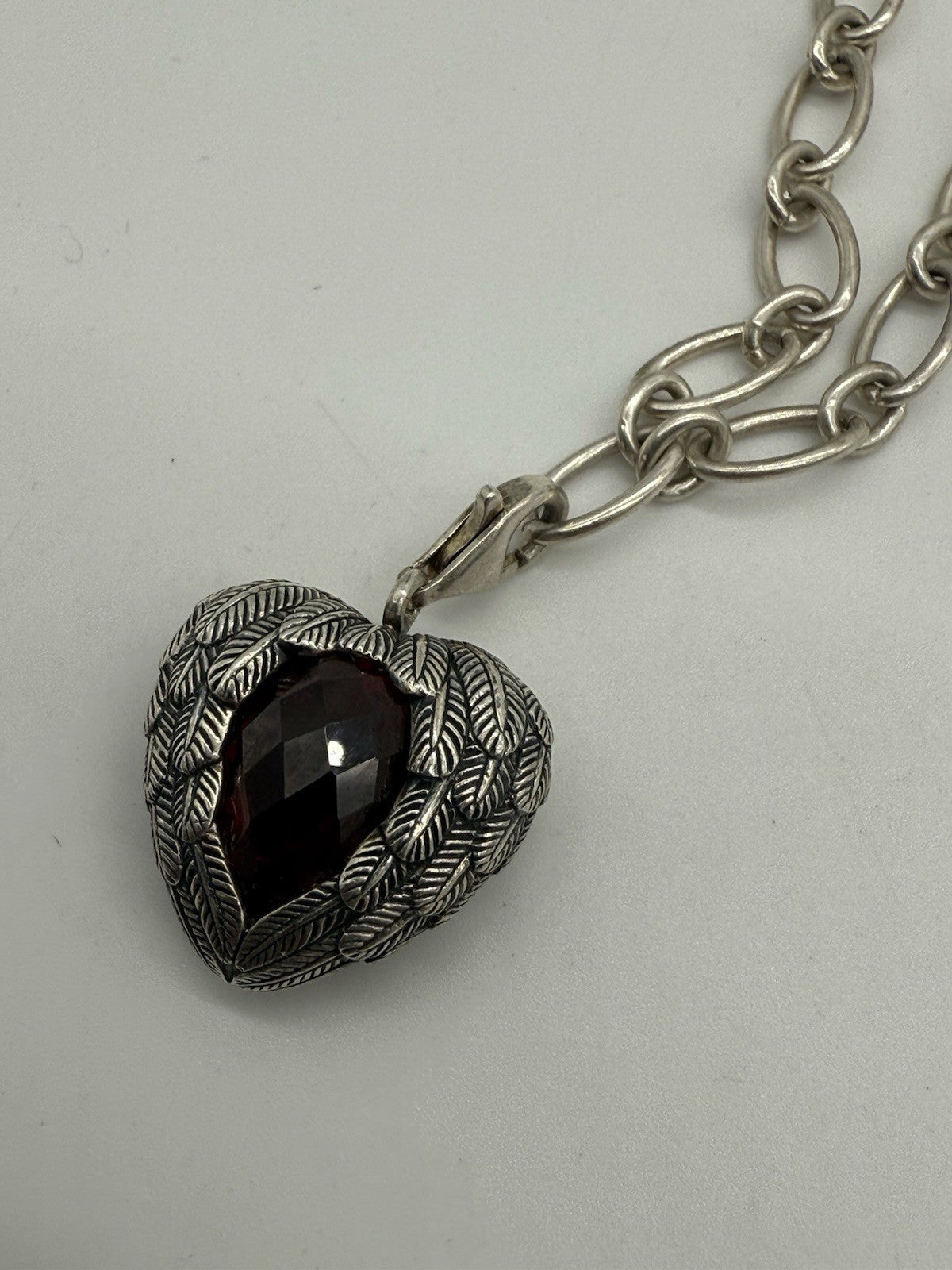 MASSIVE THOMAS SABO KETTE & RIESEN FLÜGEL HERZ ANHÄNGER RARITÄT 925 SILBER