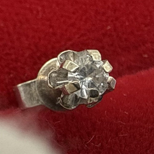 DIAMANT BRILLANT OHRSTECKER 333 WEIßGOLD