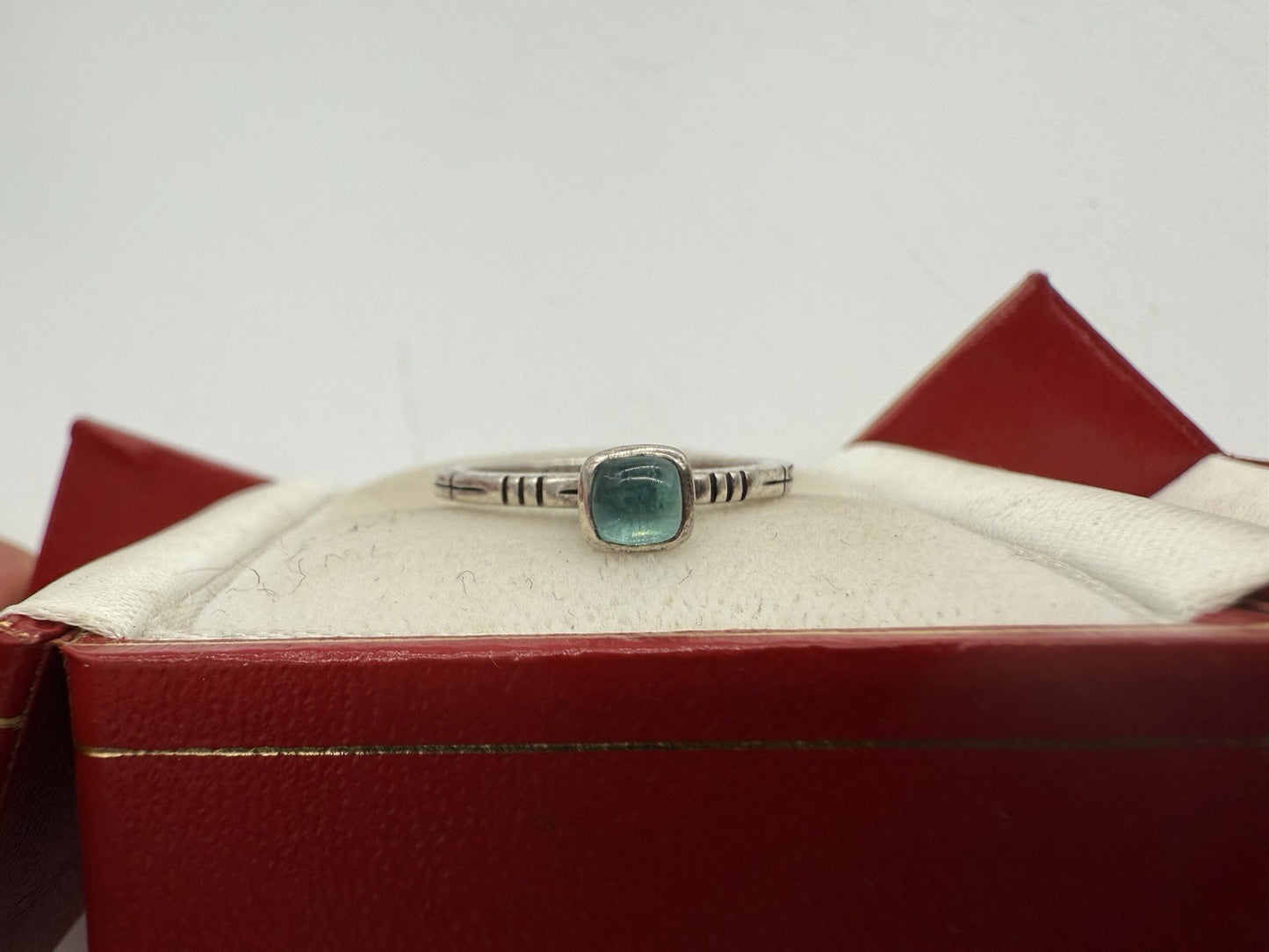 HANS HENRIK NYGAARD DÄNISCHER 925 STERLING SILBER RING. GRÖßE: 56