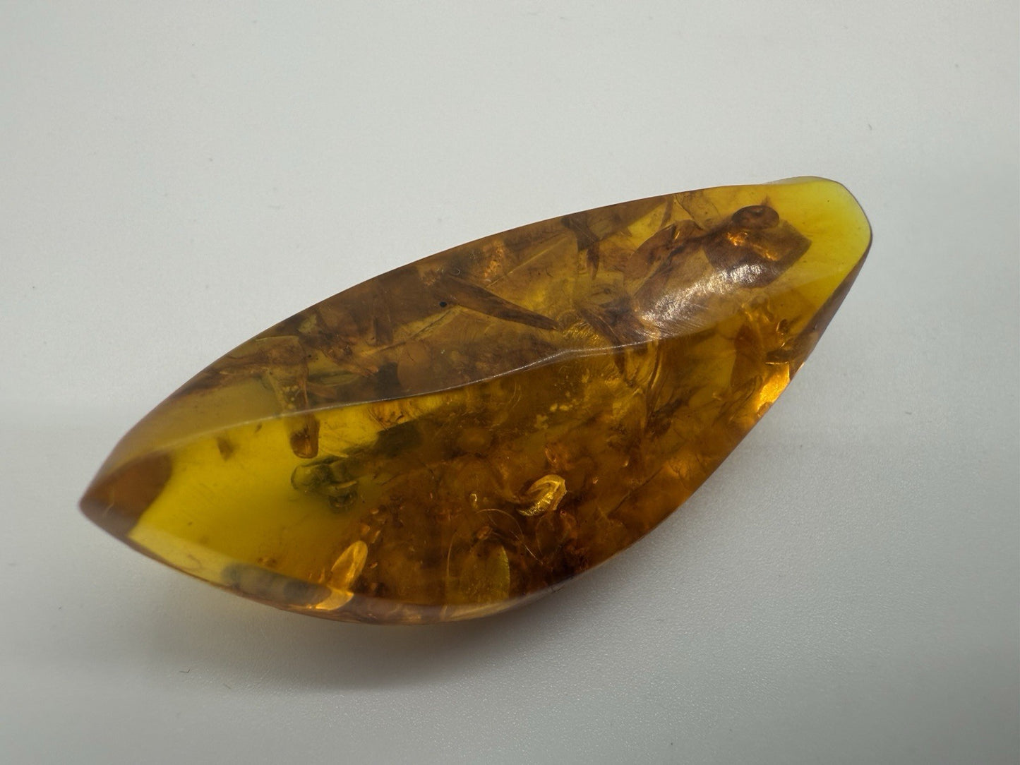 BERNSTEIN BROSCHE ECHT BERNSTEIN SCHMUCK VINTAGE