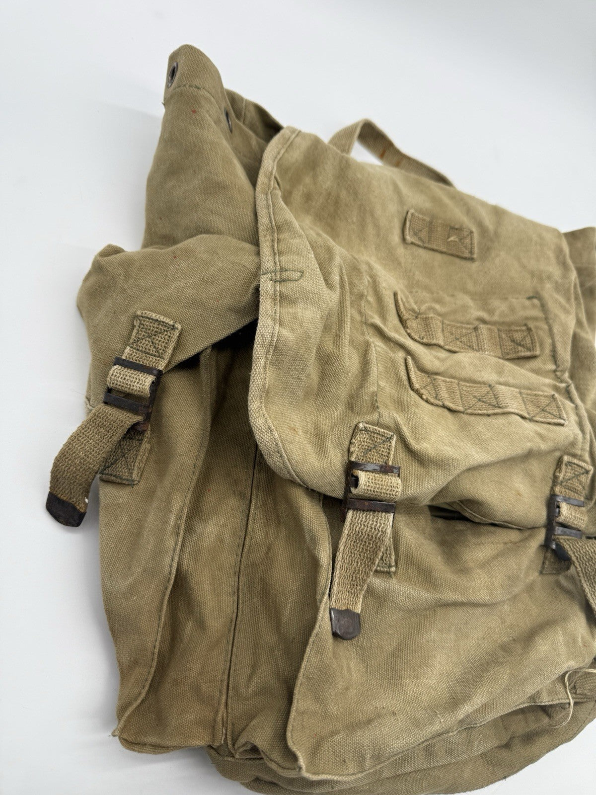 VINTAGE RUCKSACK, BUNDESWEHR NATO, MARSCHGEPÄCK BW OUTDOOR CAMPING