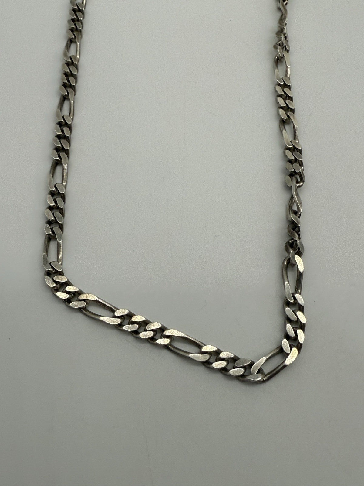 VINTAGE 925 SILBER FIGARO KETTE 27g 52cm