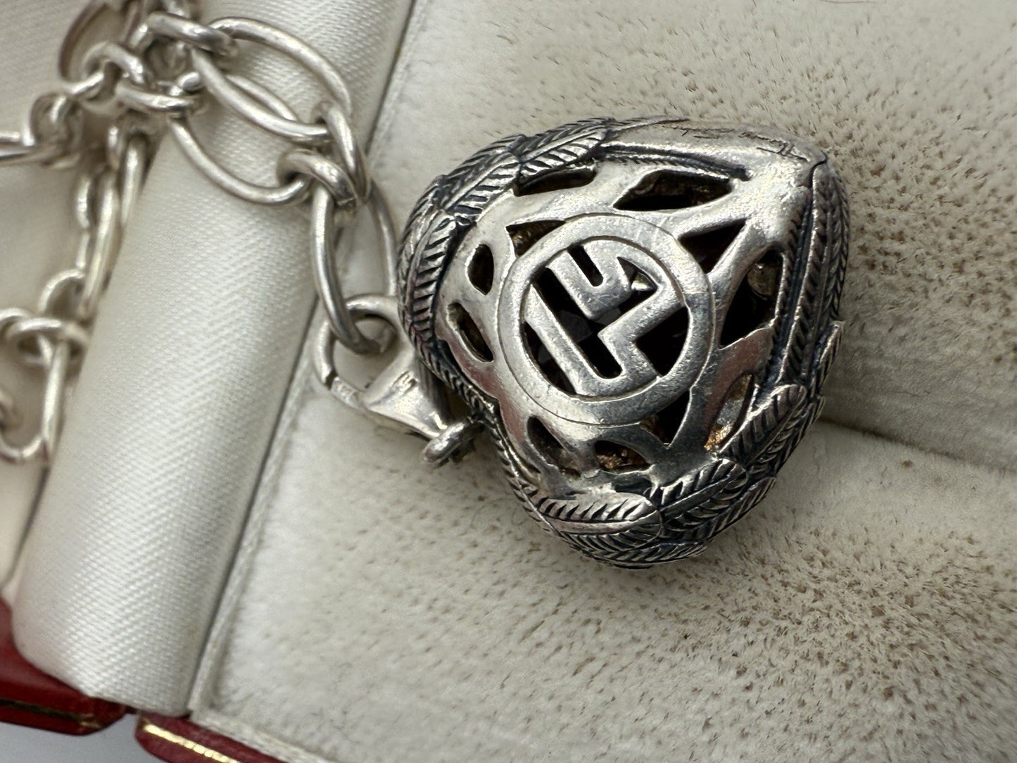 MASSIVE THOMAS SABO KETTE & RIESEN FLÜGEL HERZ ANHÄNGER RARITÄT 925 SILBER
