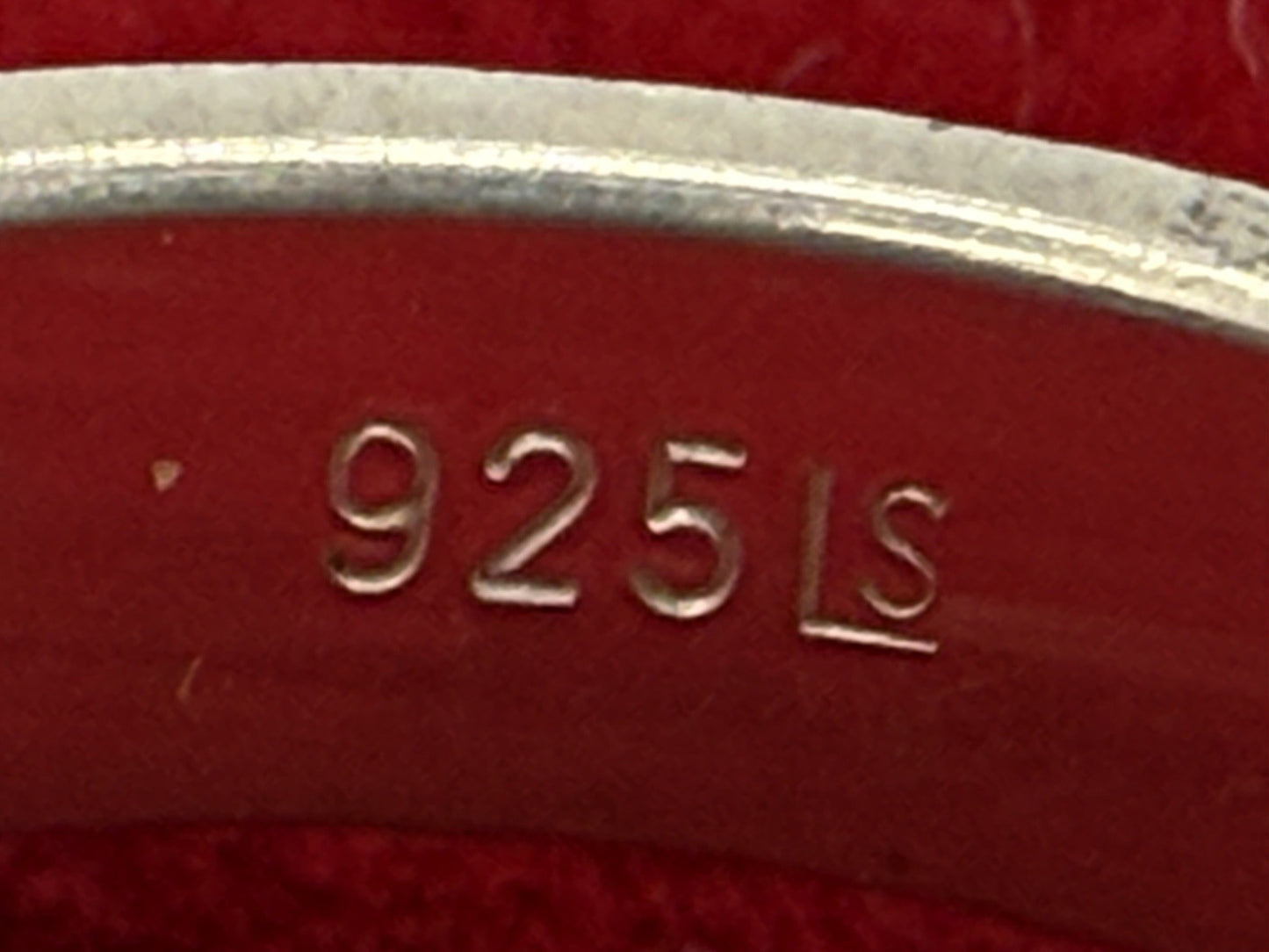 FABELHAFTER VINTAGE STERLING SILBER BANDRING 925 SILBER GR.55