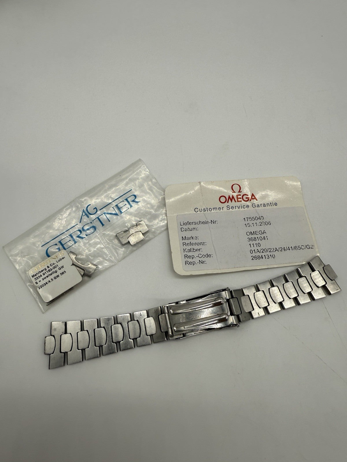 OMEGA SEAMASTER 200M STAHL ARMBAND BRACELET 19MM VINTAGE