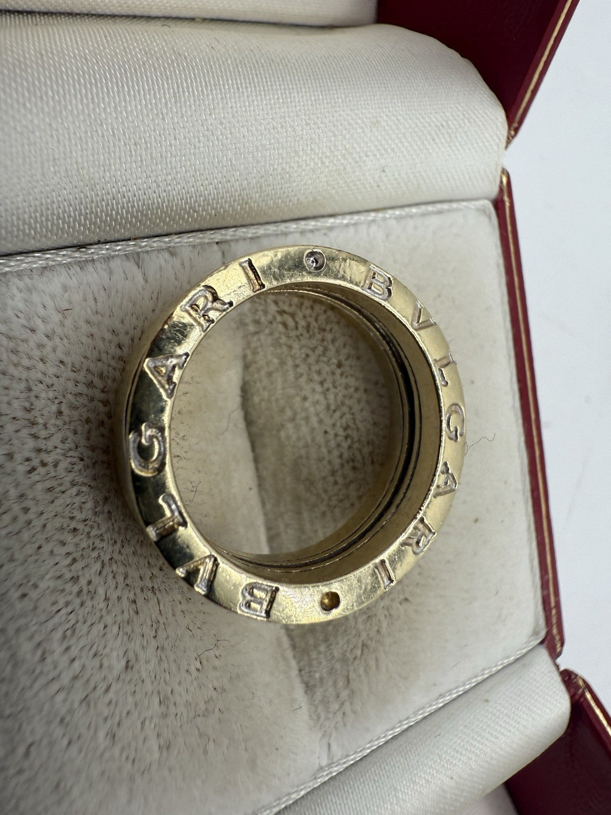 ORIGINAL BVLGARI RING 750 GELBOLD 18K GR.54
