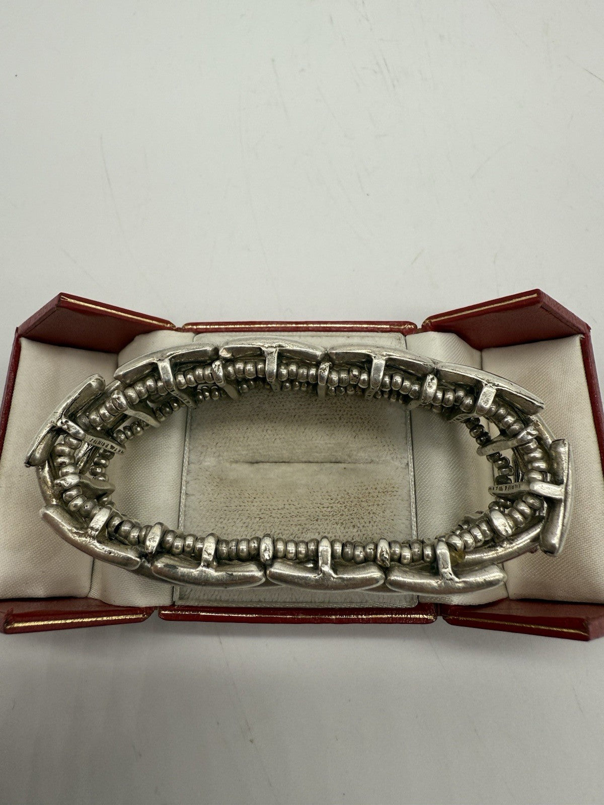 SCHICKES BREITES VINTAGE DESIGNER ARMBAND BEWEGLICH