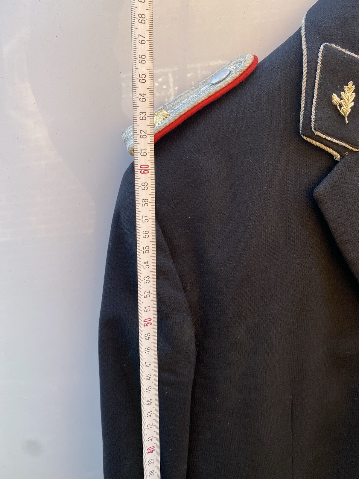UNIFORM VINTAGE SCHÜTZENVEREIN KSK EYSTRUP JACKE MASSARBEIT MIT ORDEN GR.M