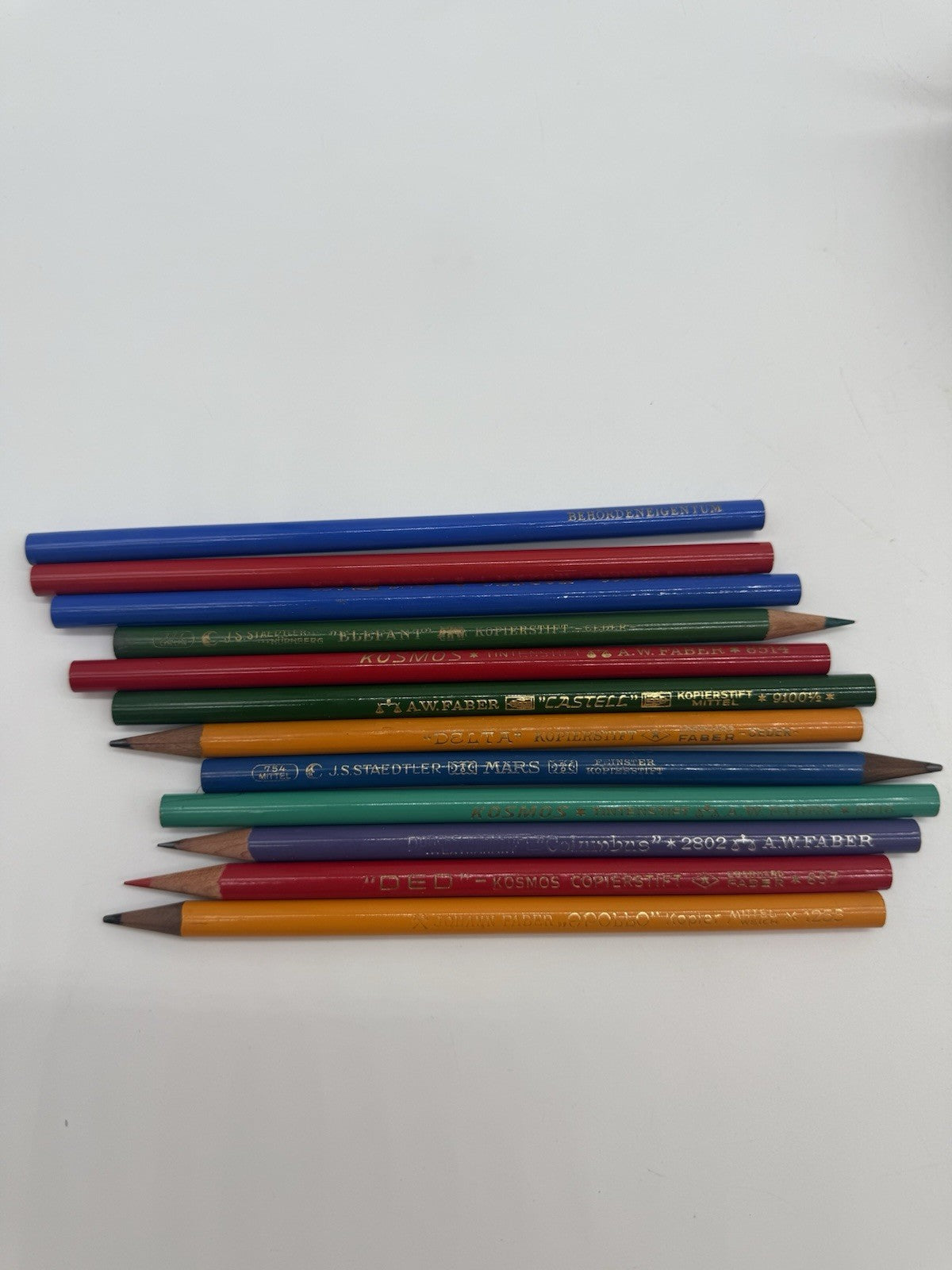 VINTAGE A.W FABER CASTELL 9100 FEINSTE UND BESTE KOPIERSTIFTE TOP ZUSTAND