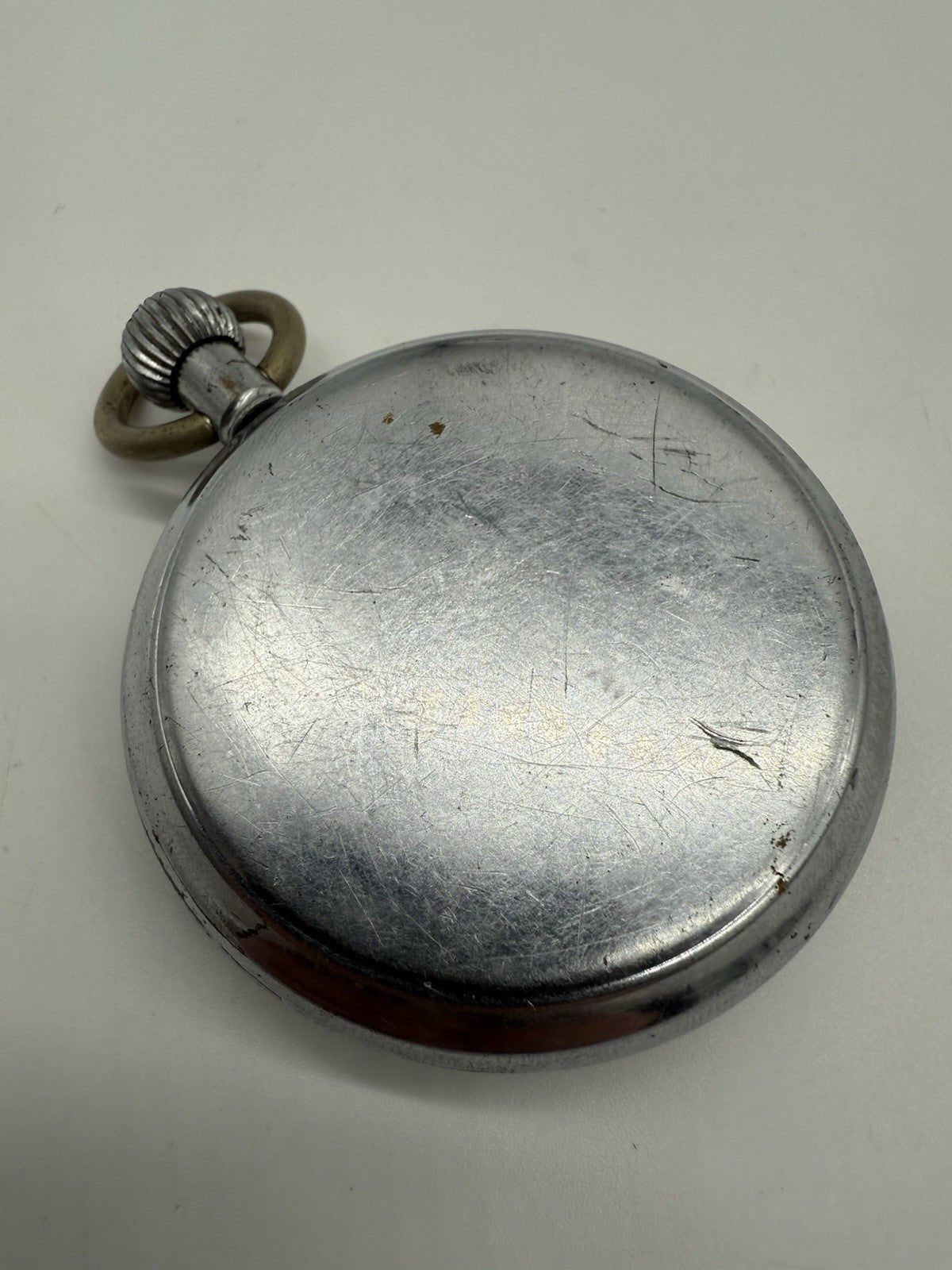 VINTAGE HANHART STOPPUHR 3 STEINE, KRONENSTOPPER RETRO