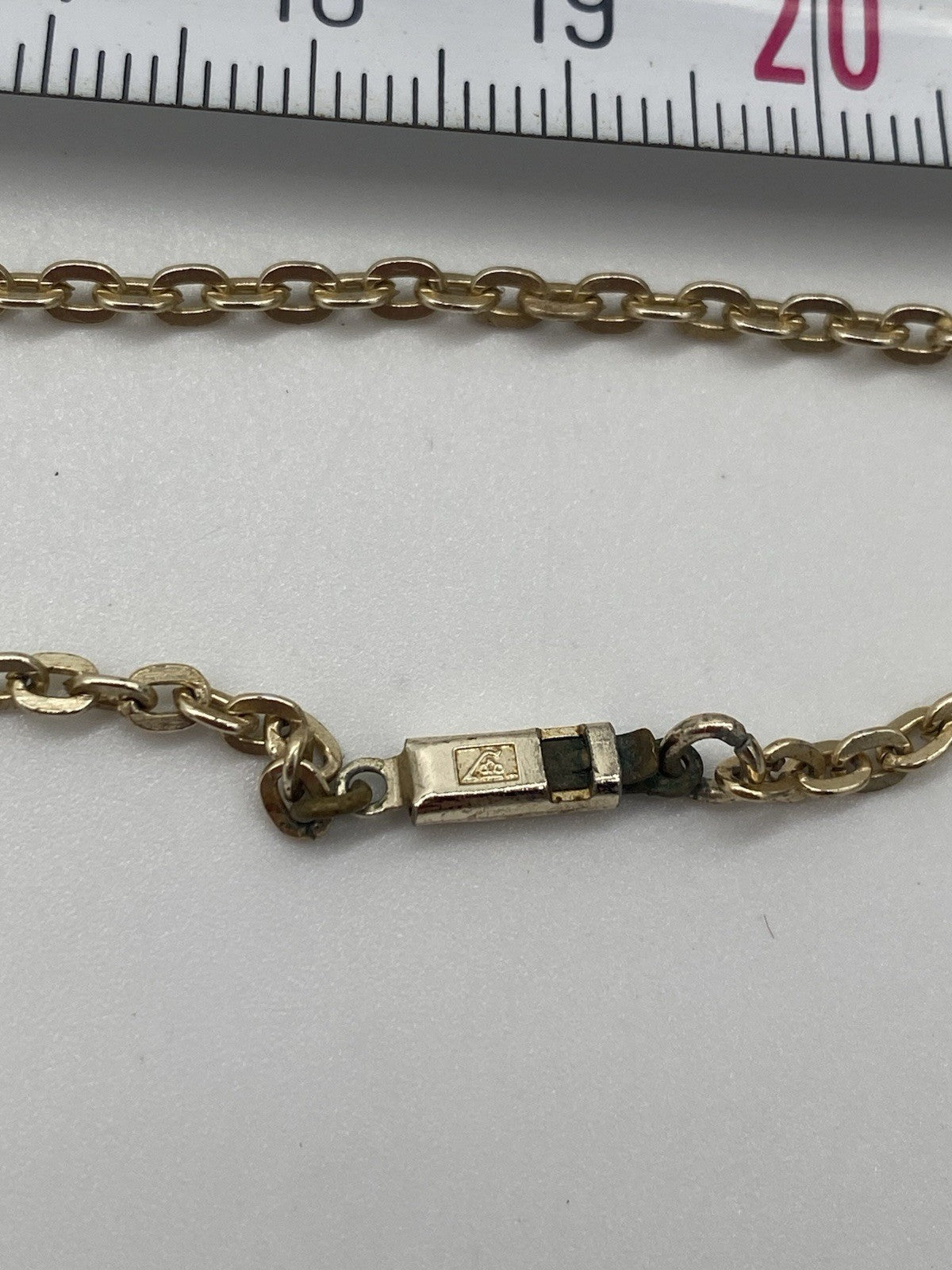 ANTIKES GROßES JESUS-KRUZIFIX KREUZ MIT KETTE