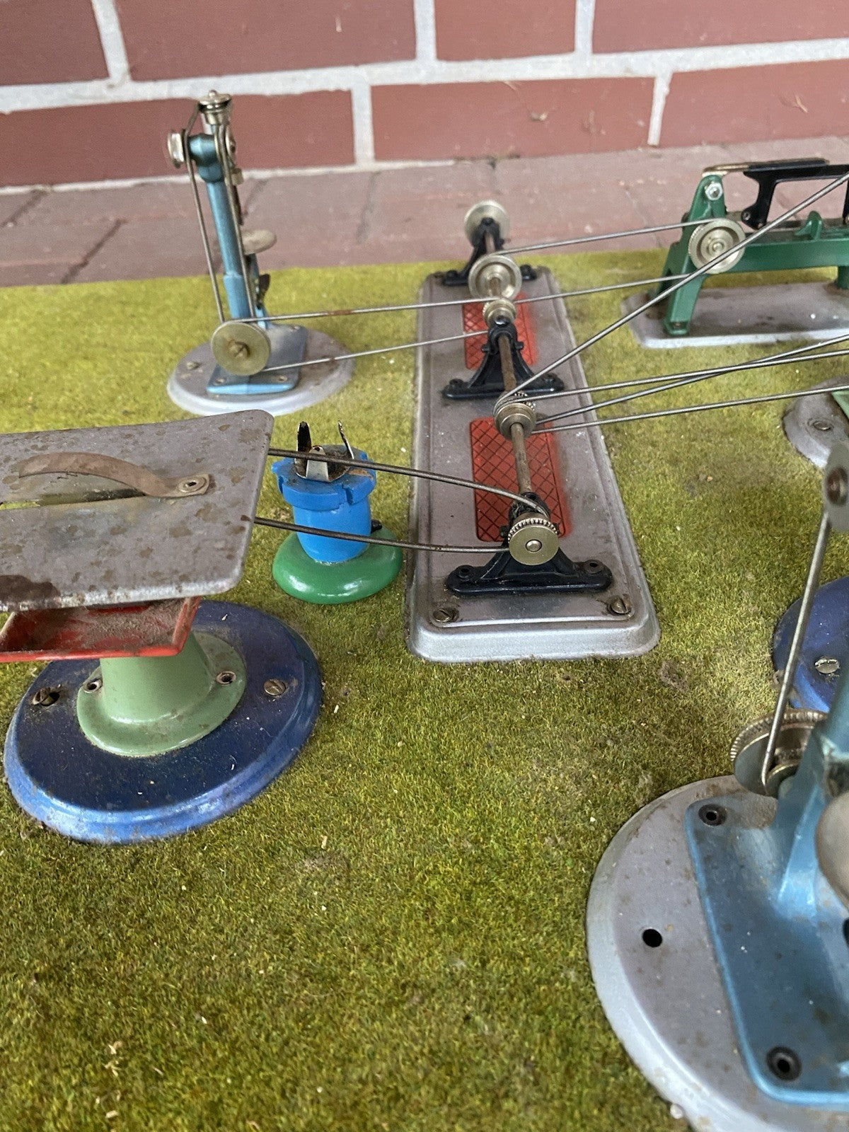 VINTAGE DAMPFMASCHINE WILESCO MIT VIEL ZUBEHÖR