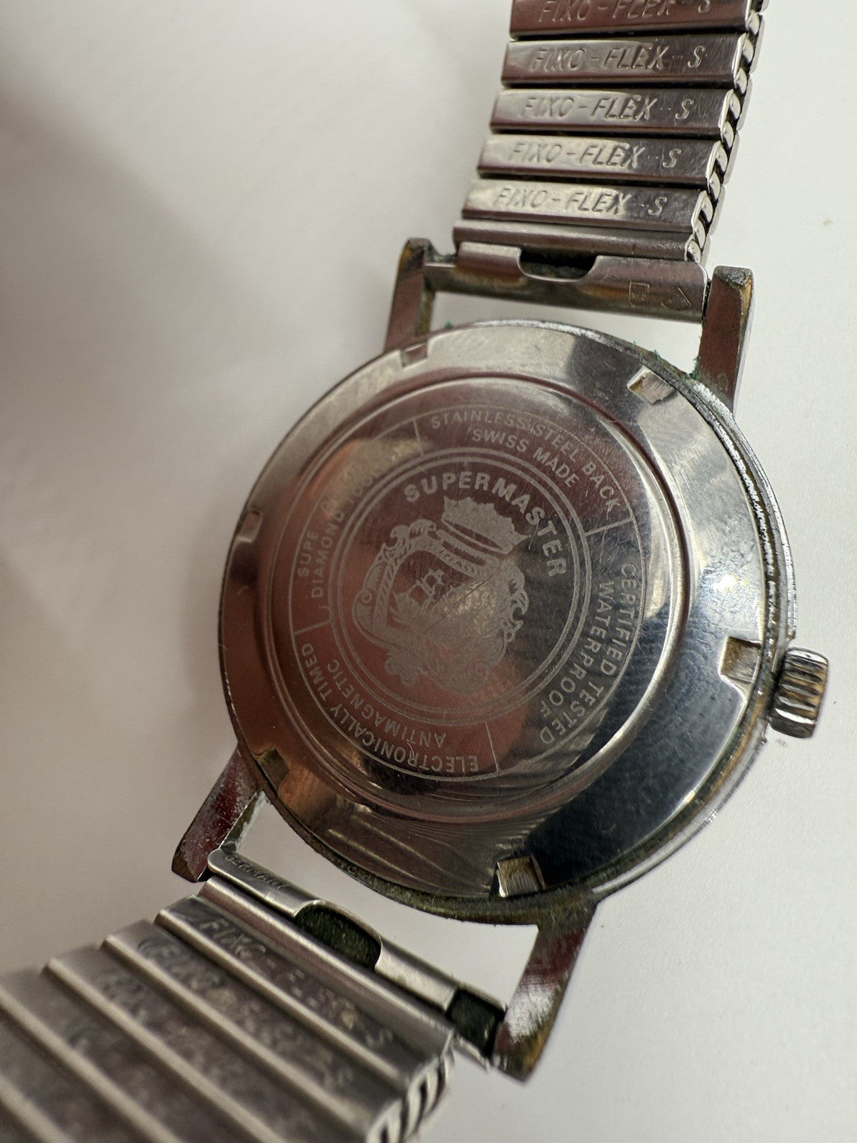 VINTAGE NELSON SWISS MADE ARMBANDUHR 17 JEWELS HERREN UHR LÄUFT