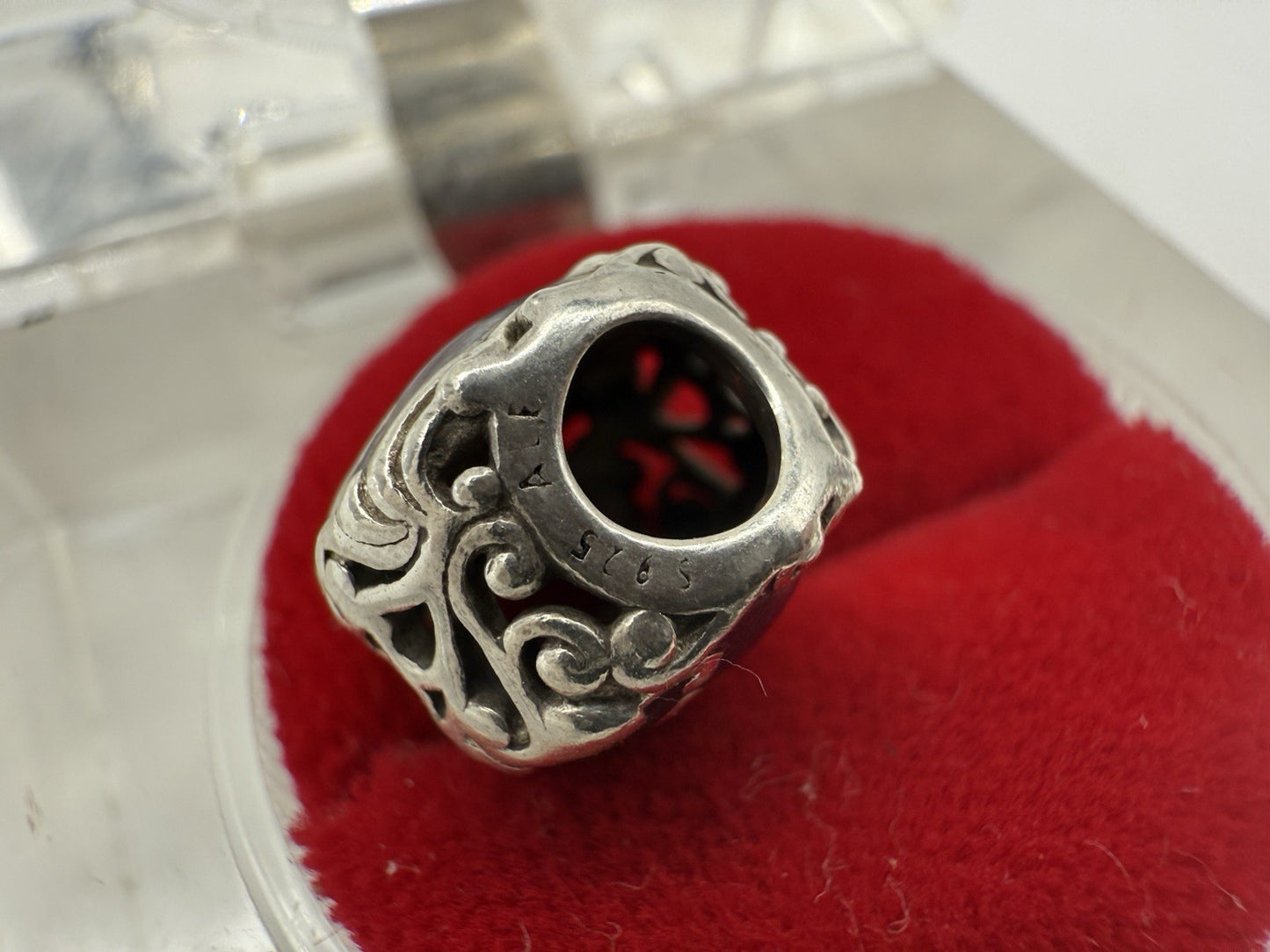 PANDORA CHARM S925 ALE STERLING SILBER VIOLET ANHÄNGER