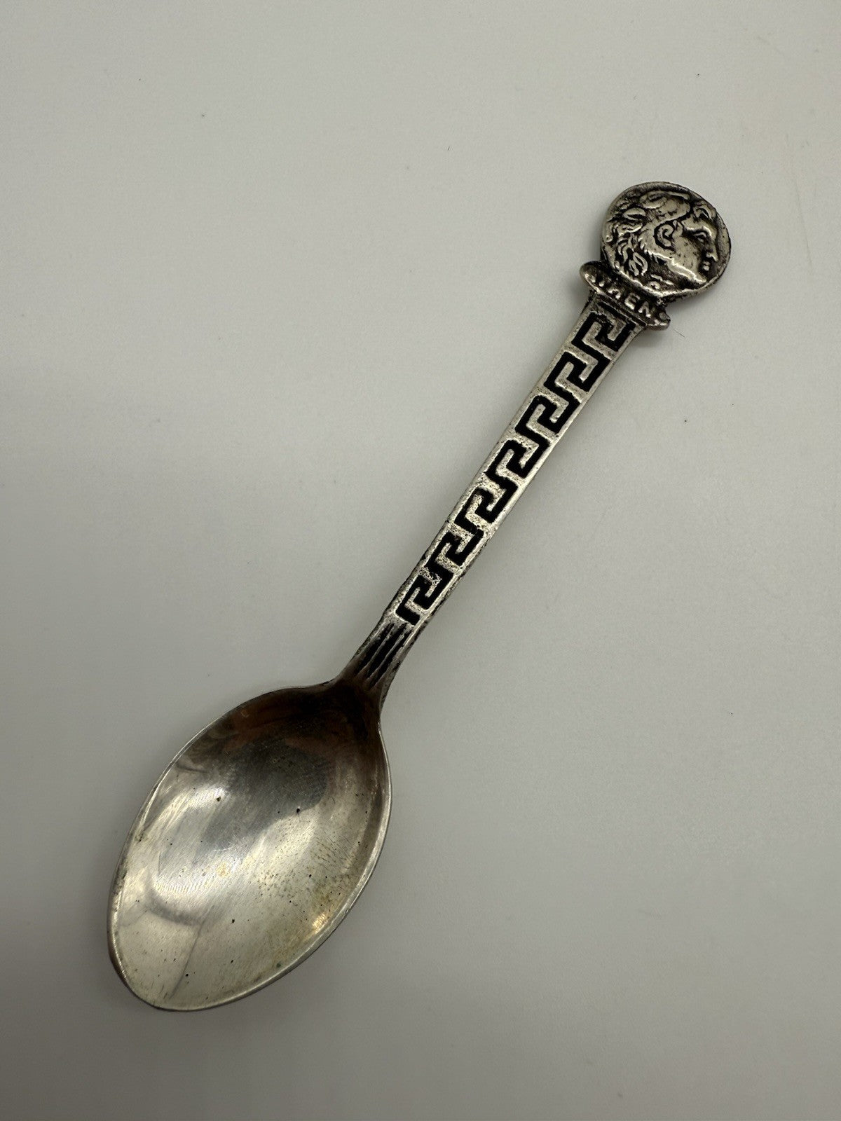 VINTAGE 800 SILBER SOUVENIR LÖFFEL - GRIECHENLAND, ATHEN