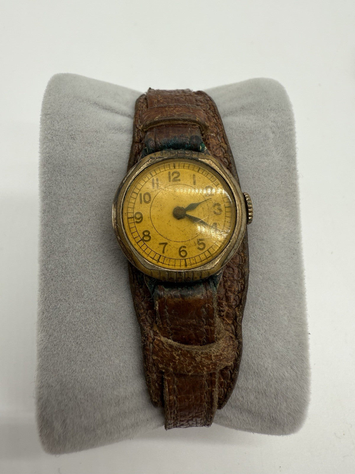 VINTAGE GOLD-PLATED DAMENUHR ARMBANDUHR GERMANY