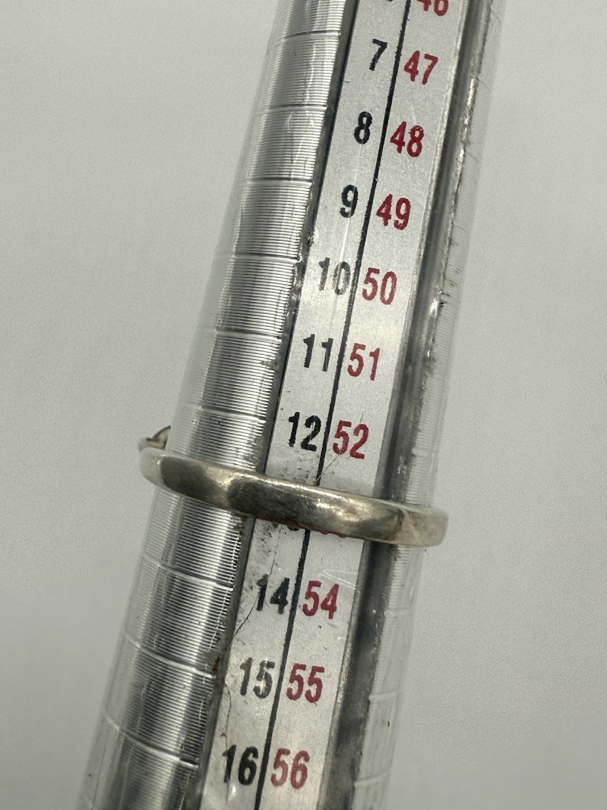COCKTAILRING IN ECHT SILBER MIT ROTEN RUBINEN FÜR DAMEN HANDGEMACHT GR.53